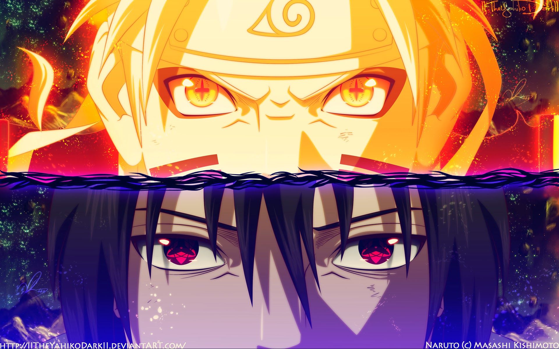 Naruto Uzumaki And Sasuke Uchiha Wallpapers