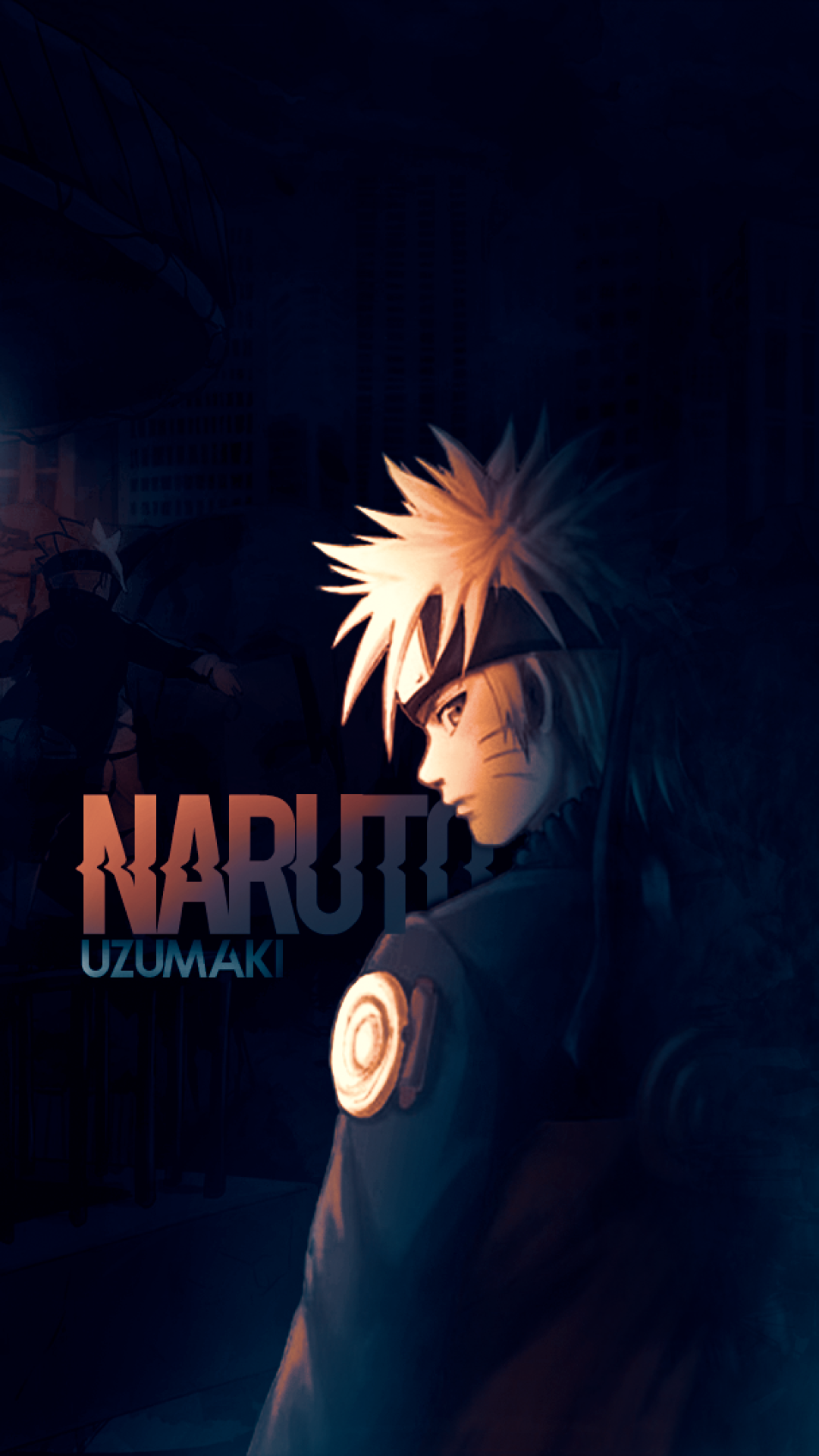 Naruto Uzumaki Minimal Art Wallpapers