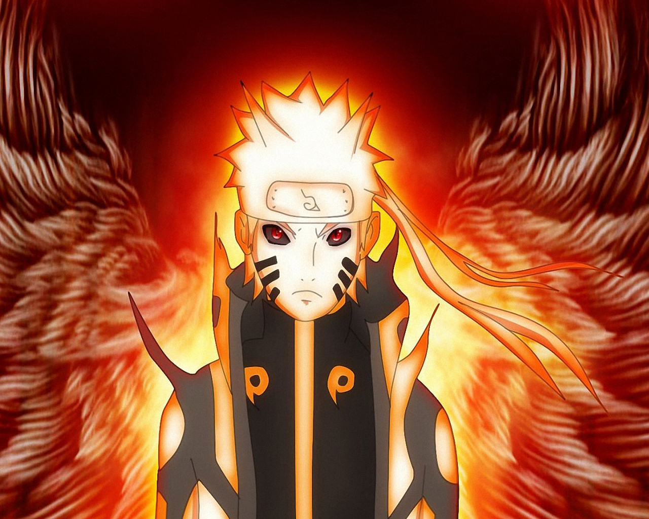 Naruto Uzumaki Orange Eyes Wallpapers