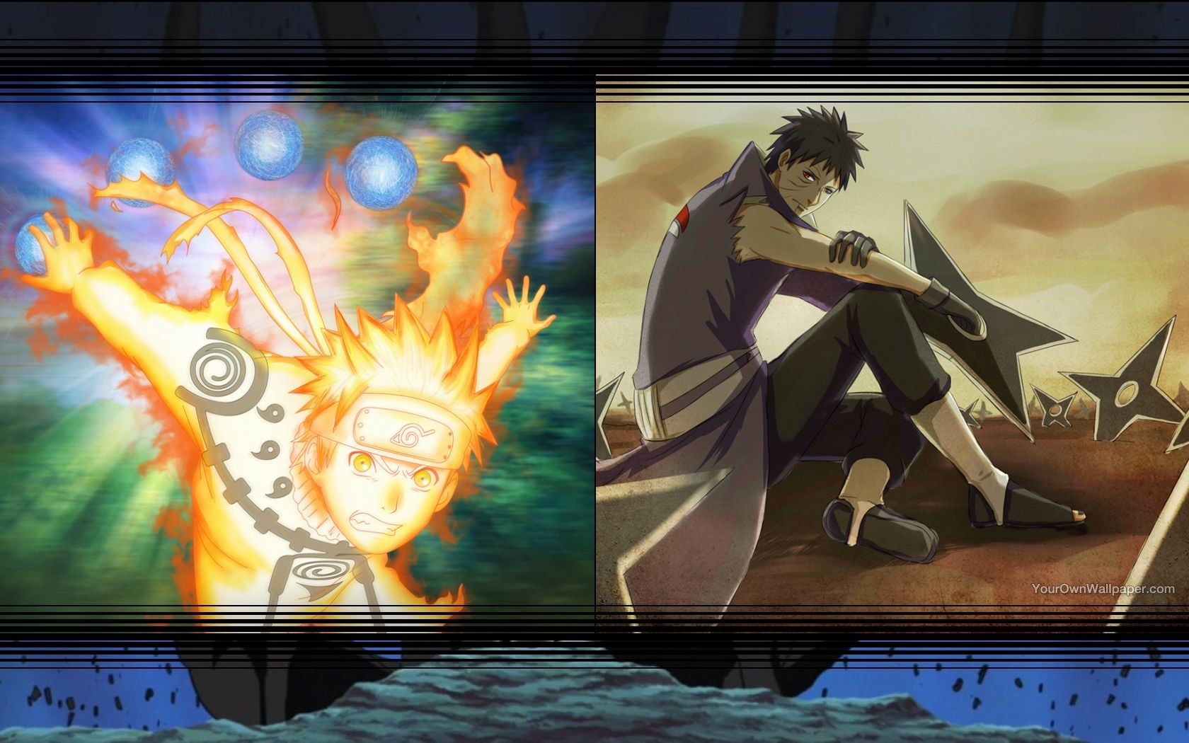 Naruto Vs Obito Wallpapers