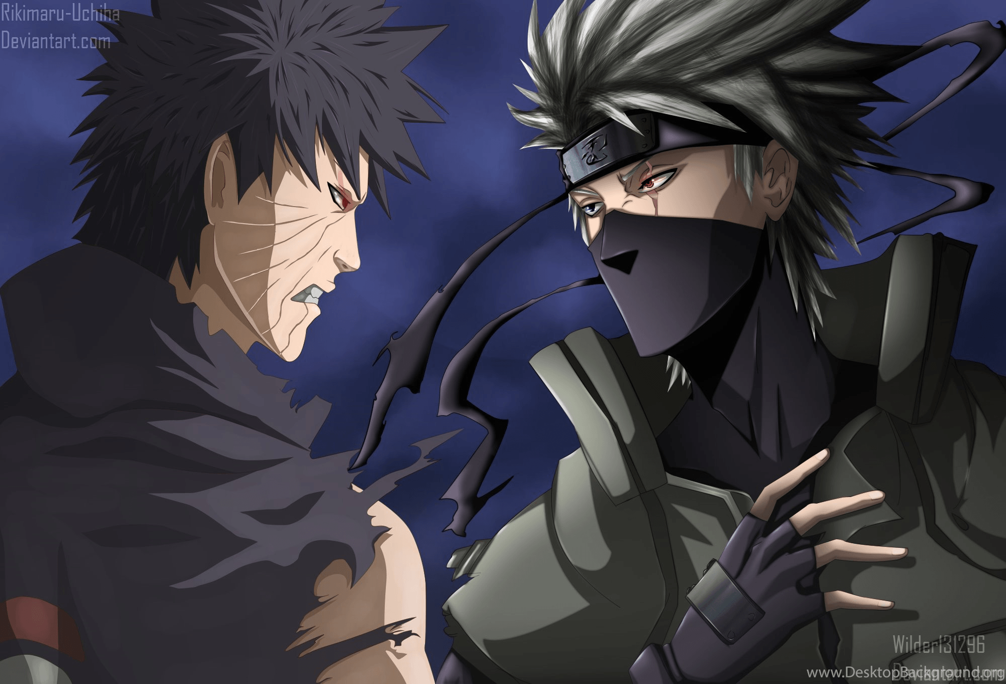 Naruto Vs Obito Wallpapers