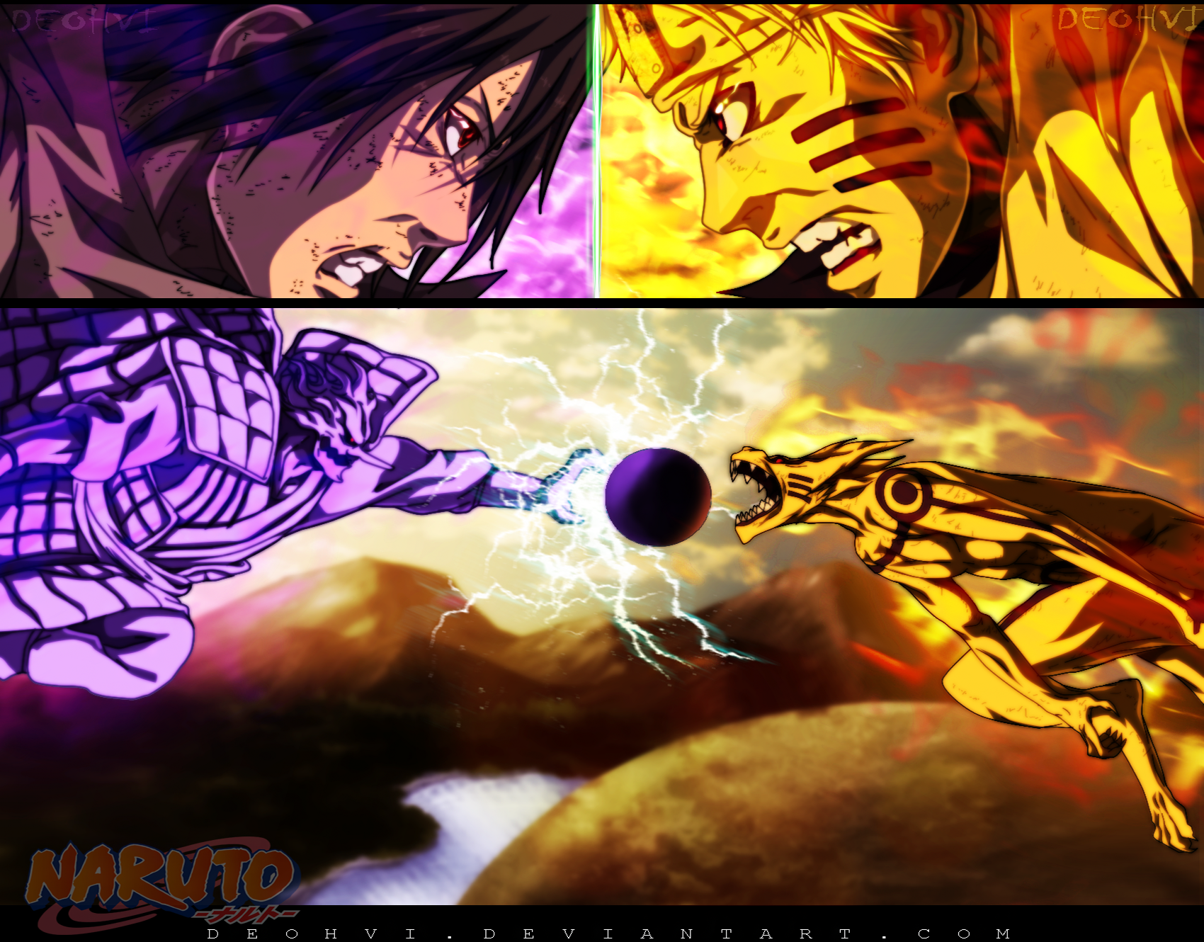 Naruto Vs Sasuke Wallpapers