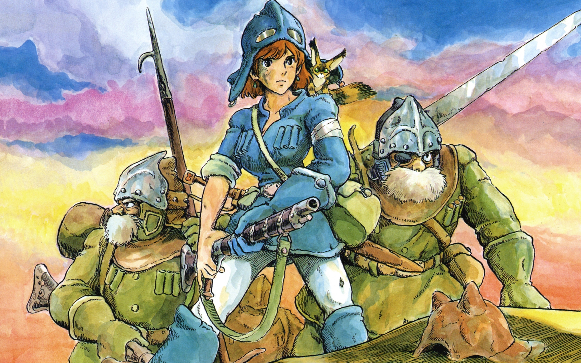 Nausicaa Of The Valley Of The Wind Wallpapers