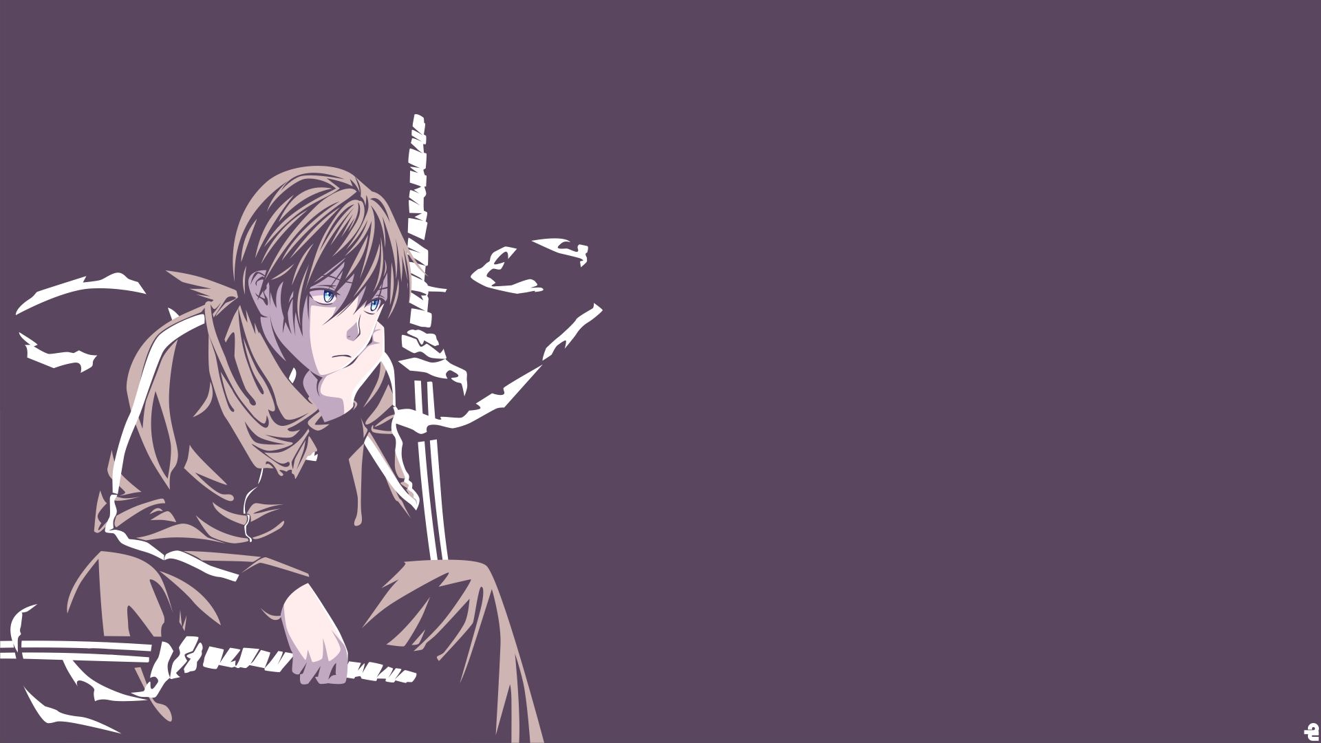 Noragami Yato Minimalist Wallpapers