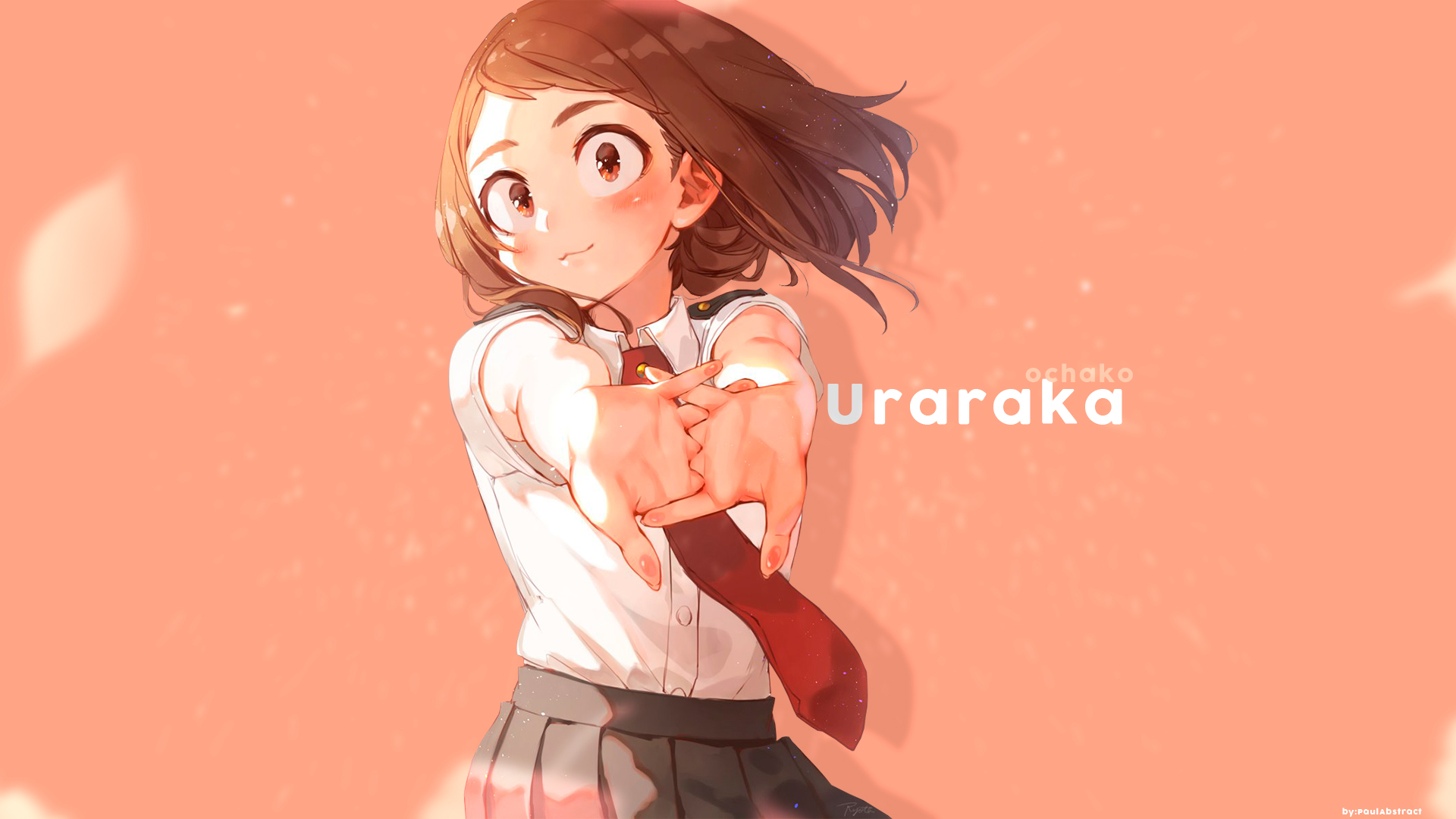 Ochaco Uraraka Art Wallpapers