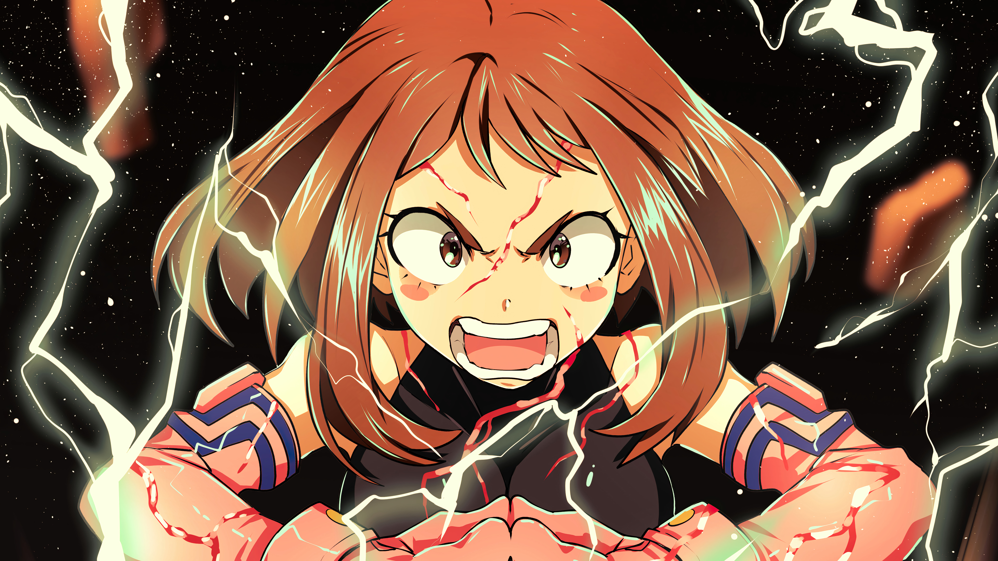 Ochaco Uraraka Art Wallpapers