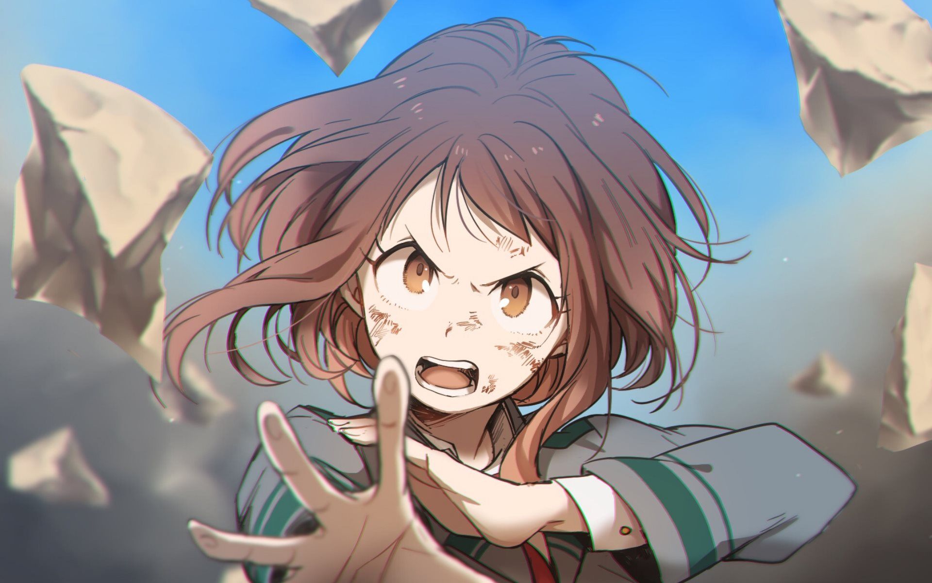 Ochaco Uraraka Art Wallpapers