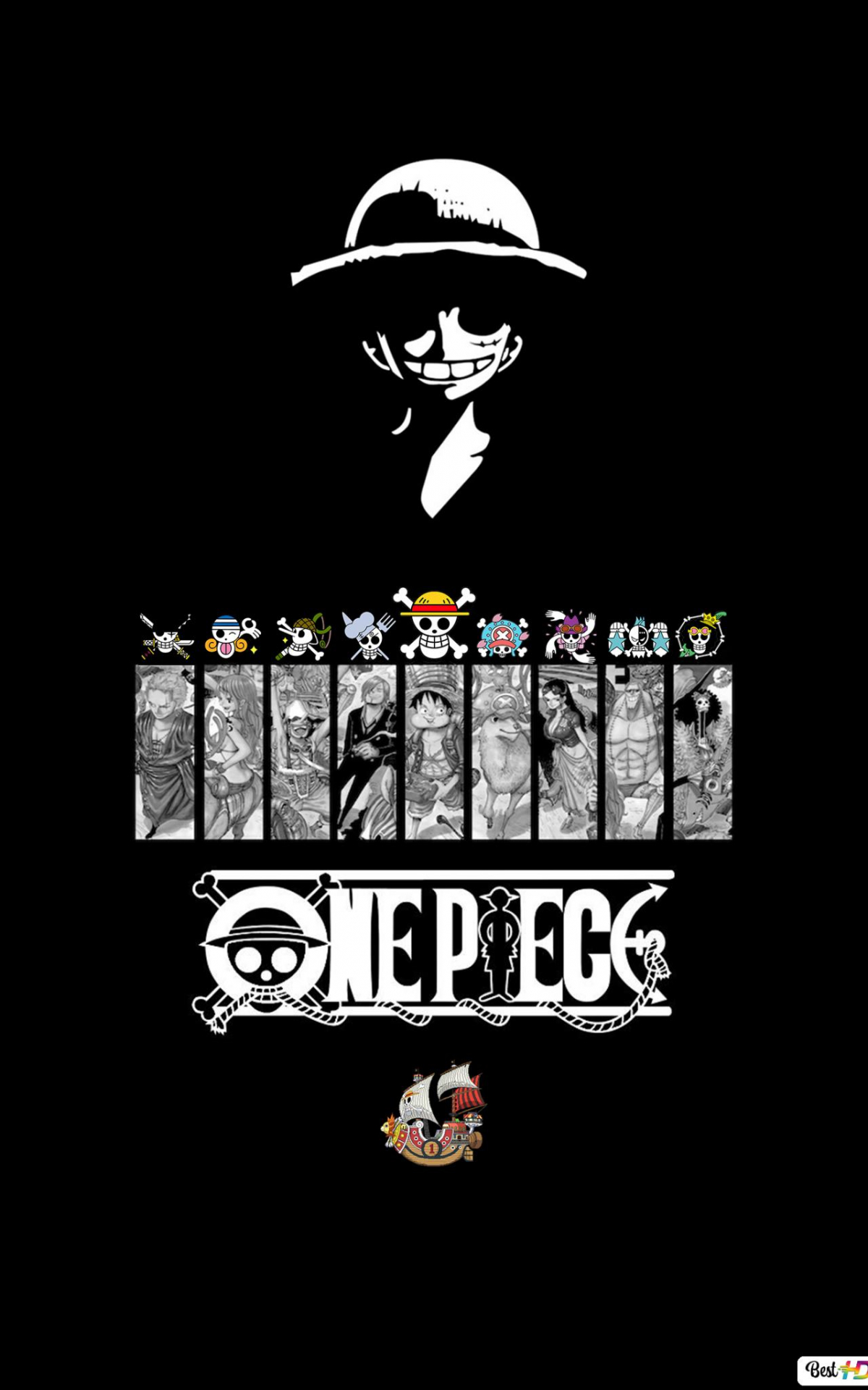 One Piece Black Wallpapers