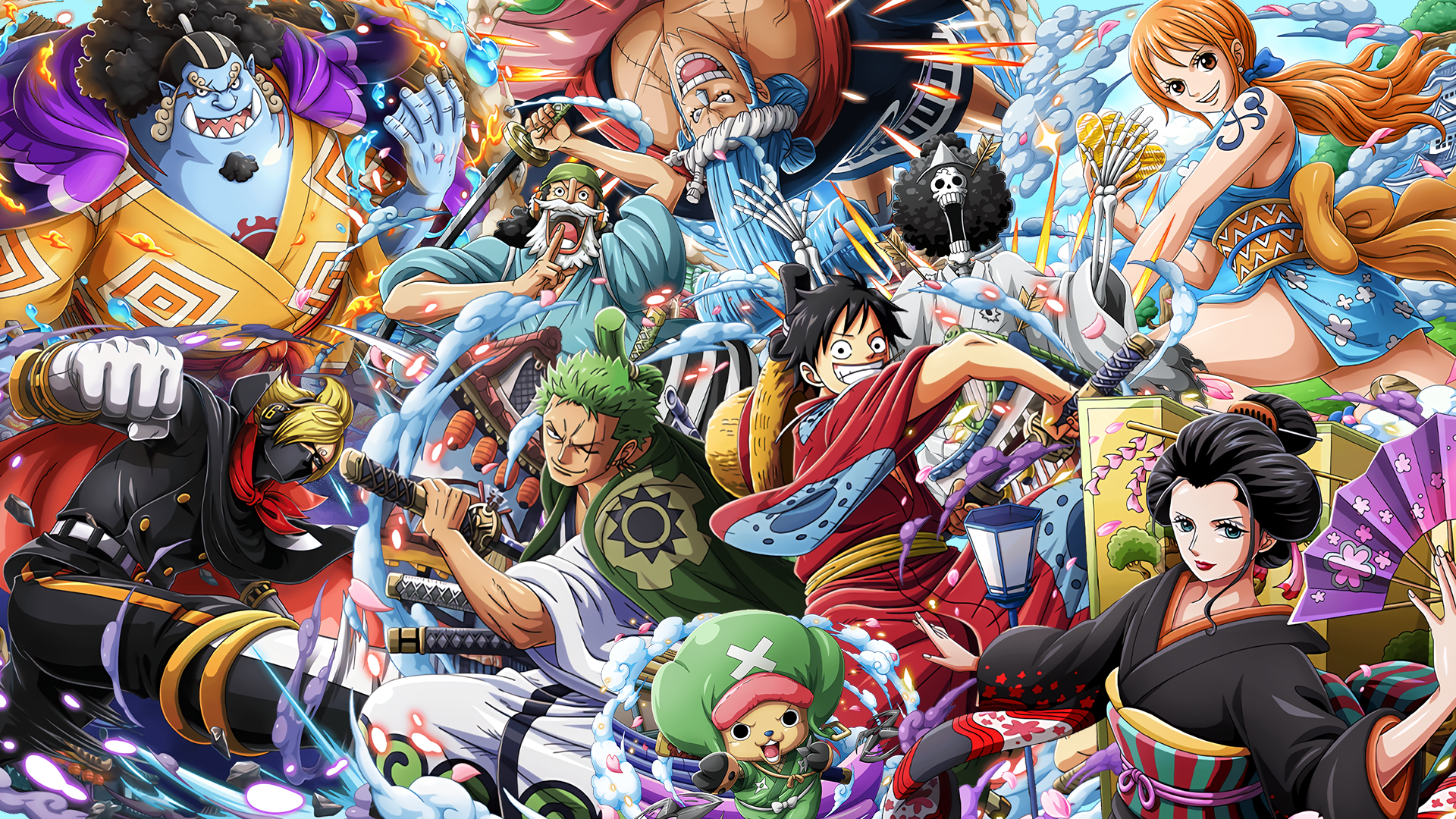 One Piece Wano Wallpapers