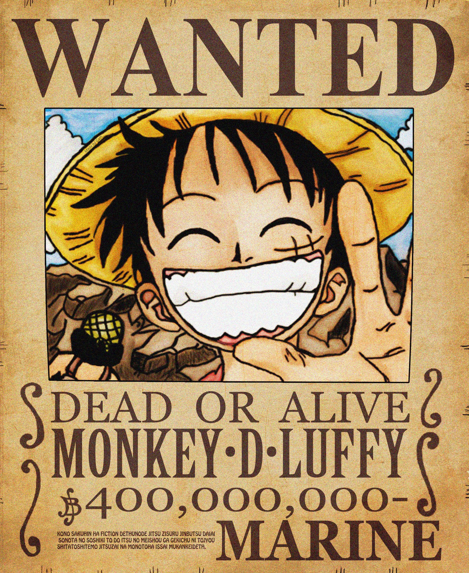 One Piece Wanted Wallpapers