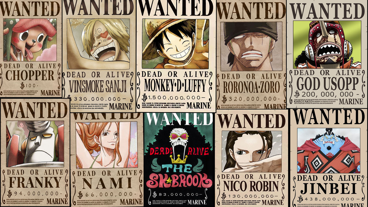 One Piece Wanted Wallpapers