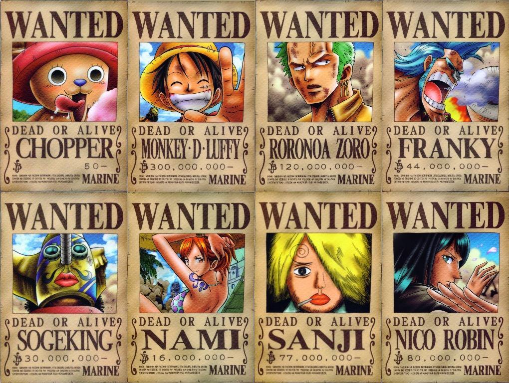 One Piece Wanted Wallpapers