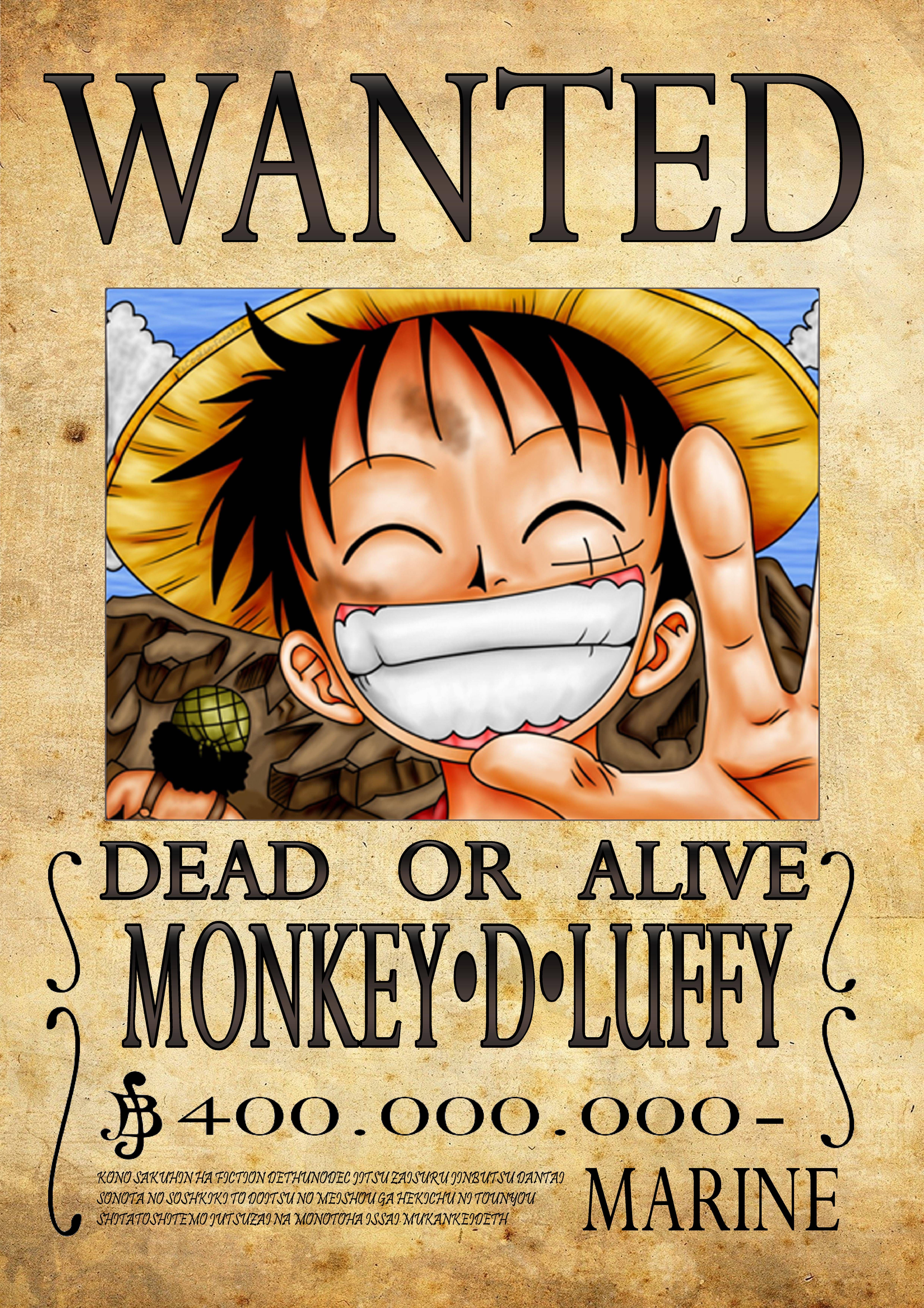 One Piece Wanted Wallpapers