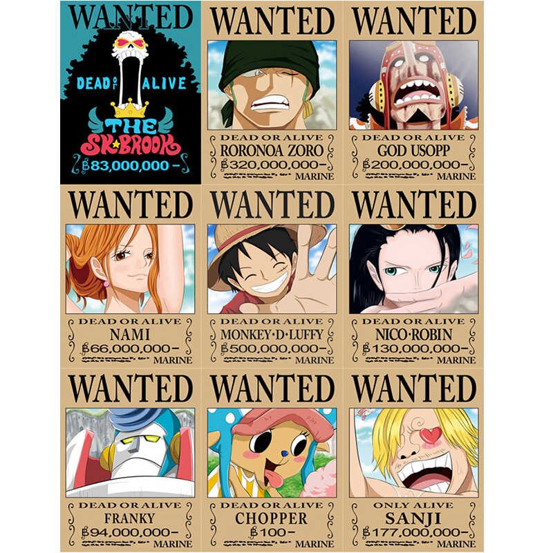 One Piece Wanted Wallpapers