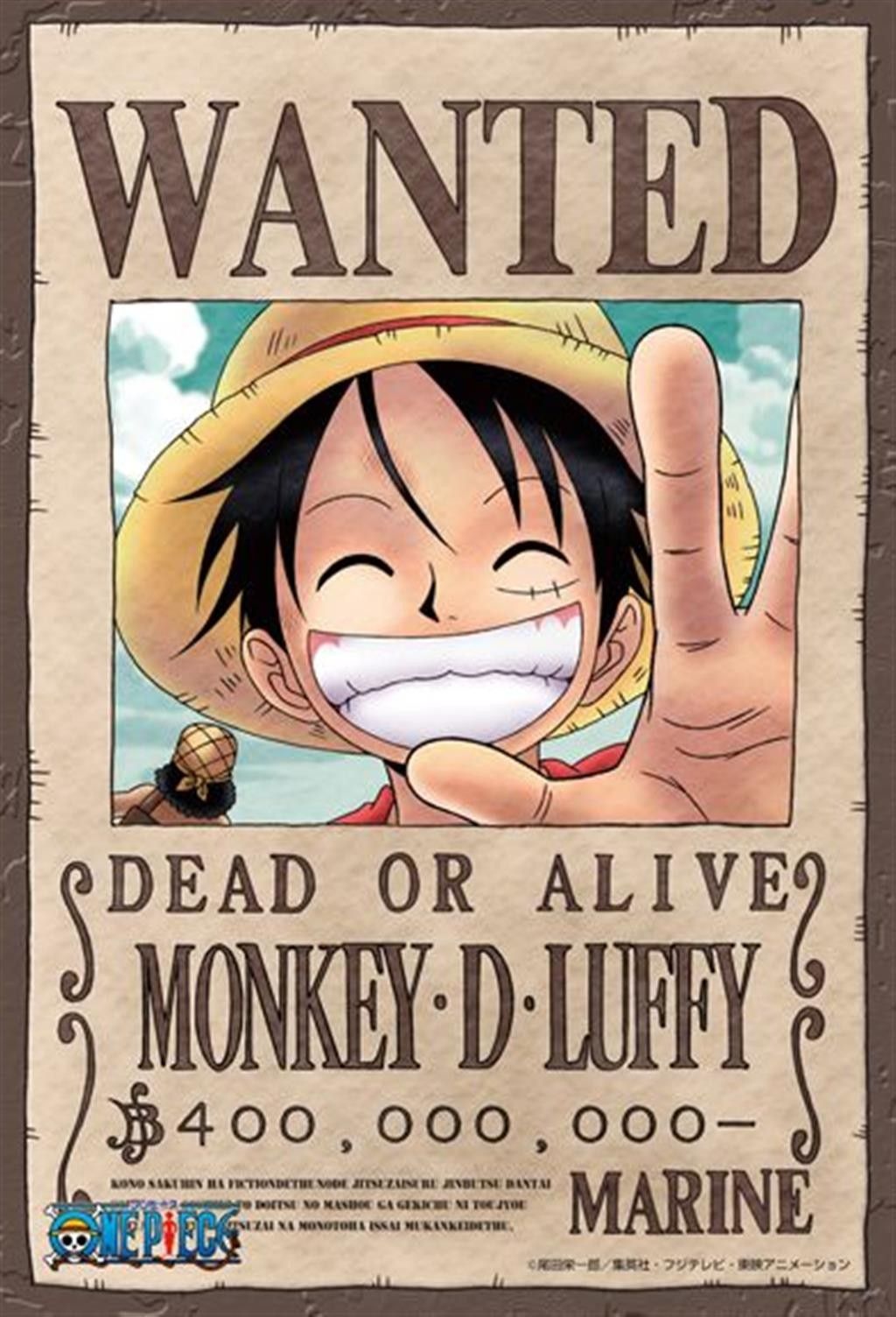 One Piece Wanted Poster Wallpapers