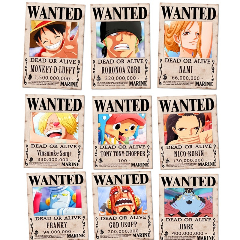 One Piece Wanted Poster Wallpapers - Most Popular One Piece Wanted ...