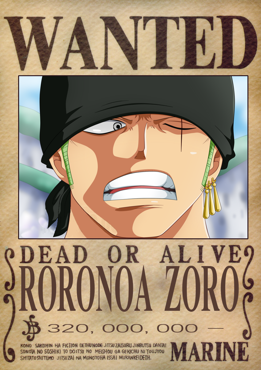 One Piece Wanted Poster Wallpapers