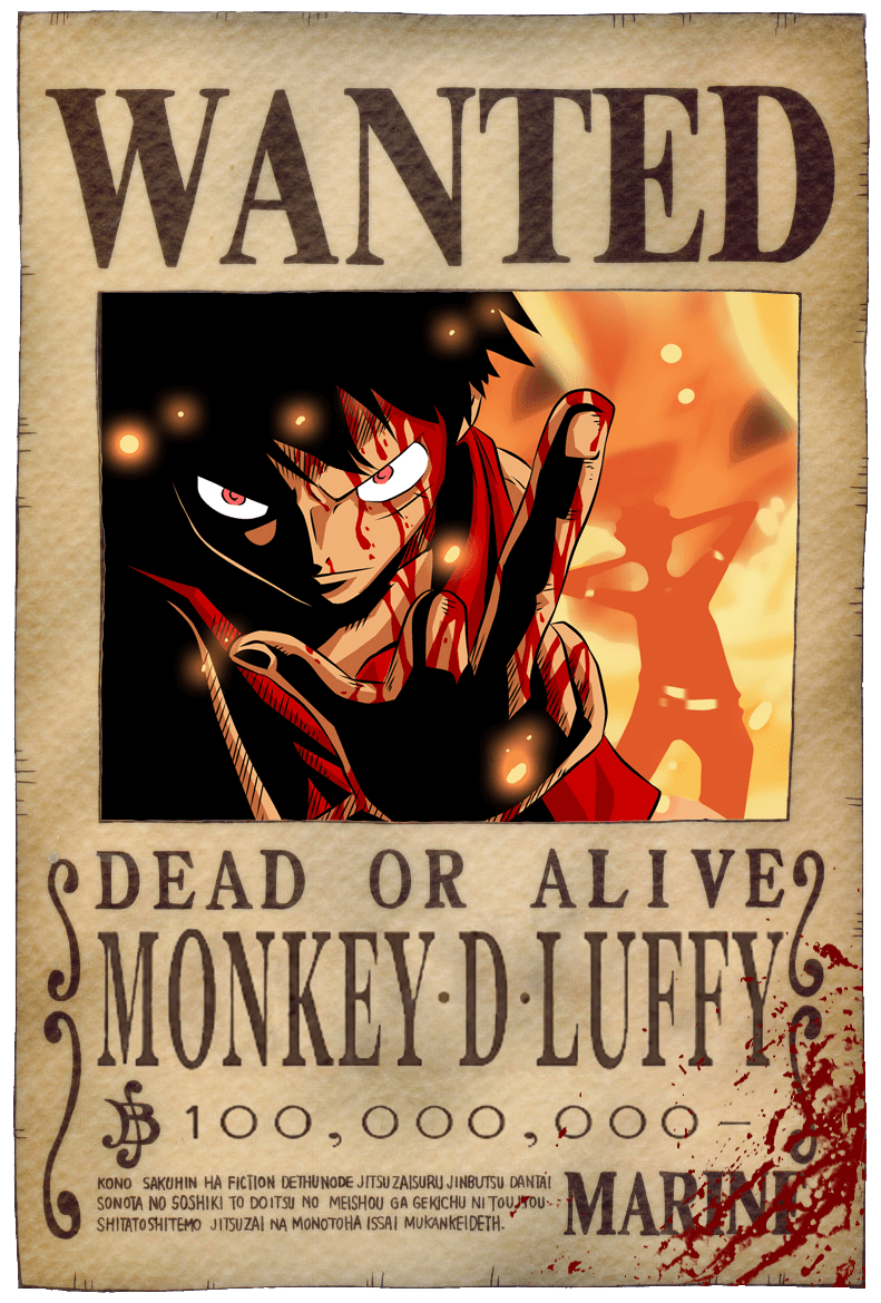 One Piece Wanted Poster Wallpapers