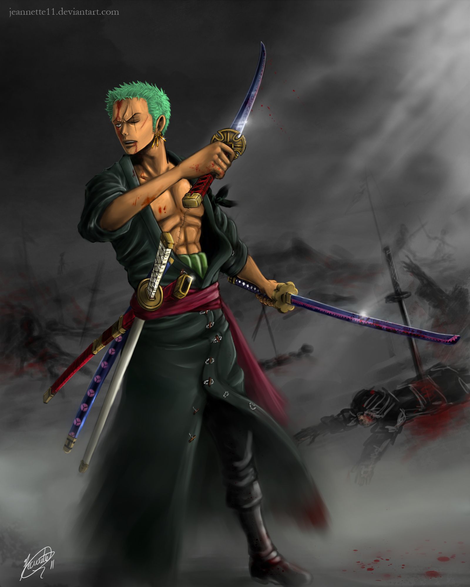 One Piece Zoro New World Wallpapers