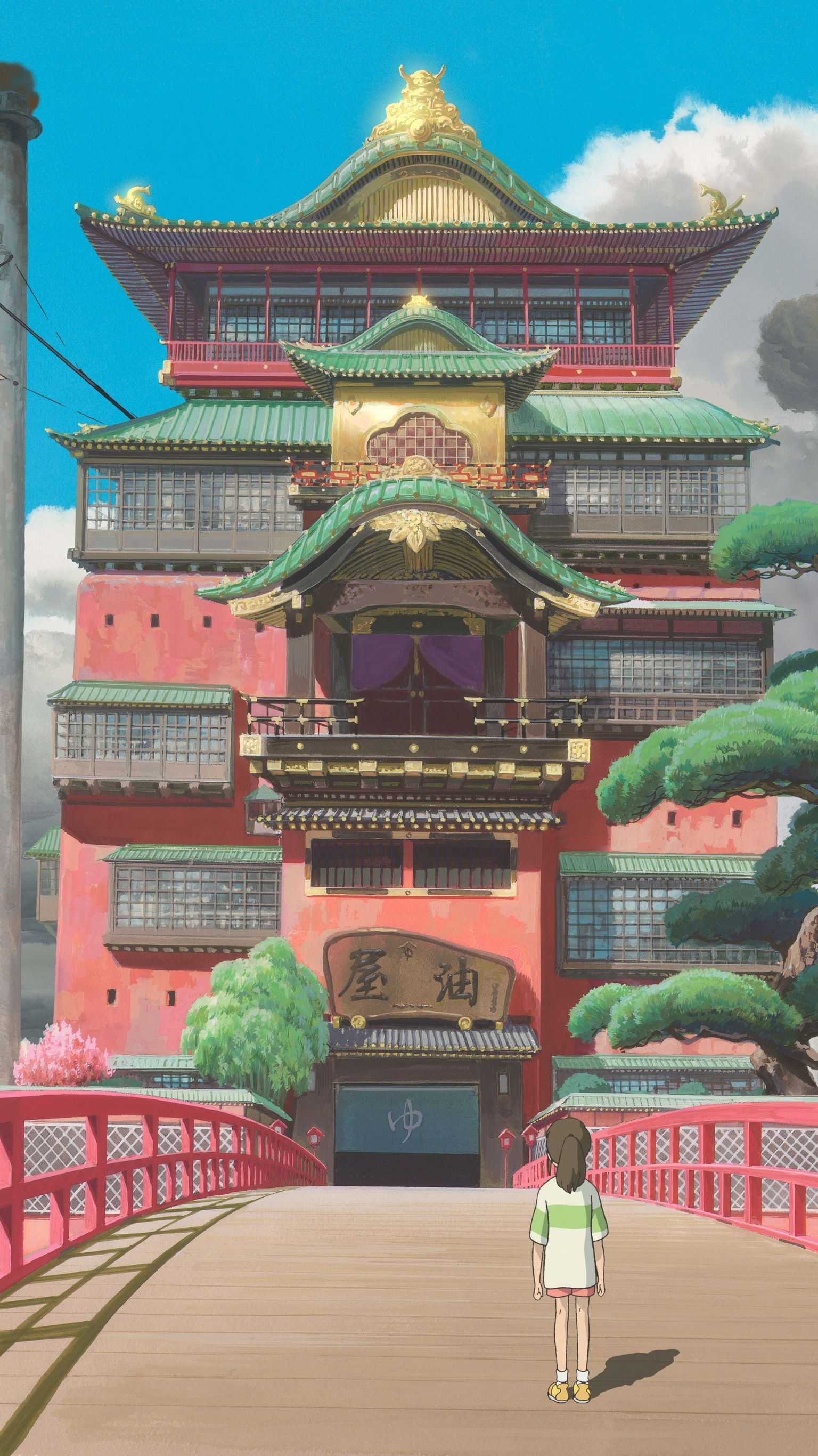 Original Anime Temple Wallpapers