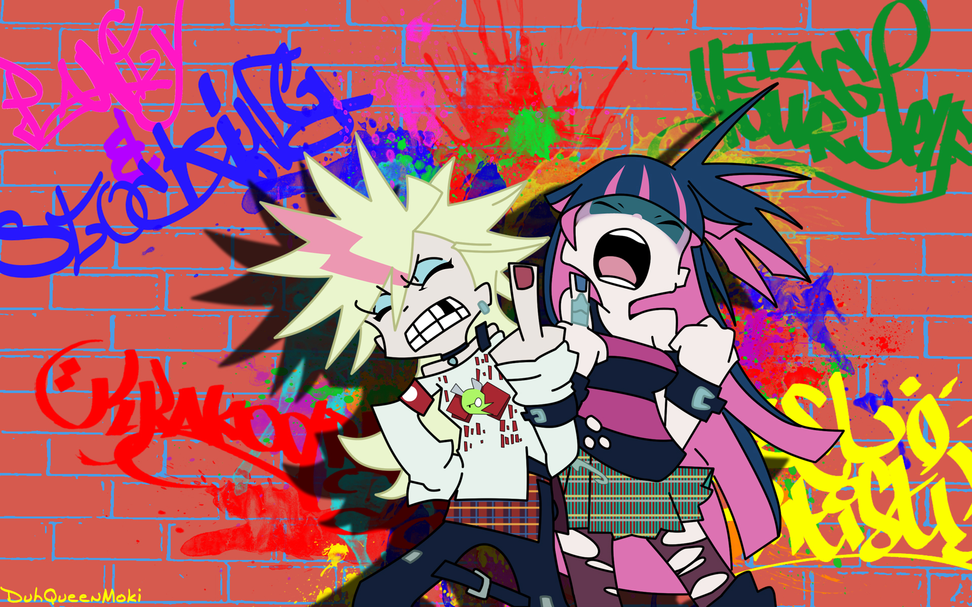 Panty & Stocking With Garterbelt Wallpapers