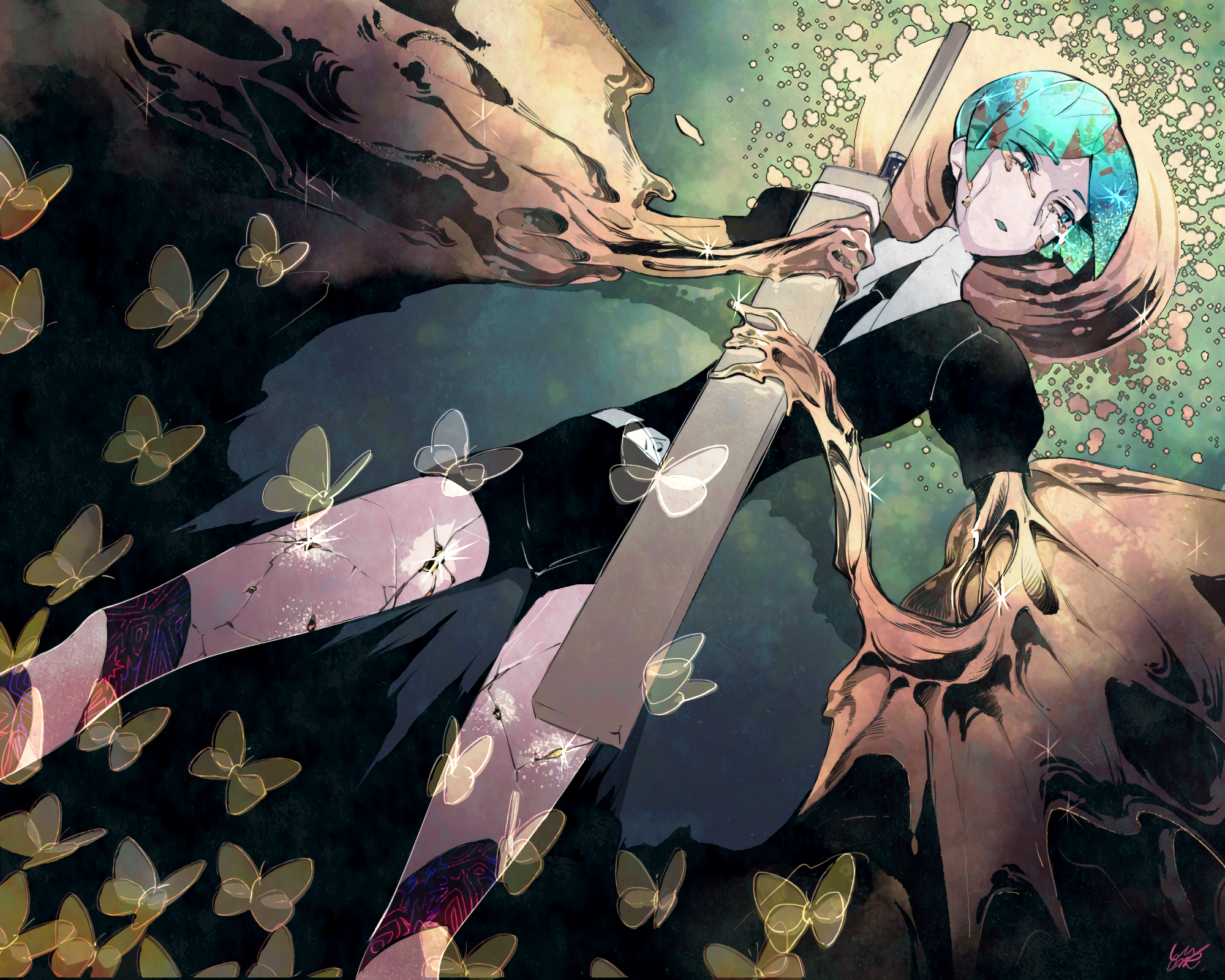 Phosphophyllite Art From Land Of The Lustrous Wallpapers