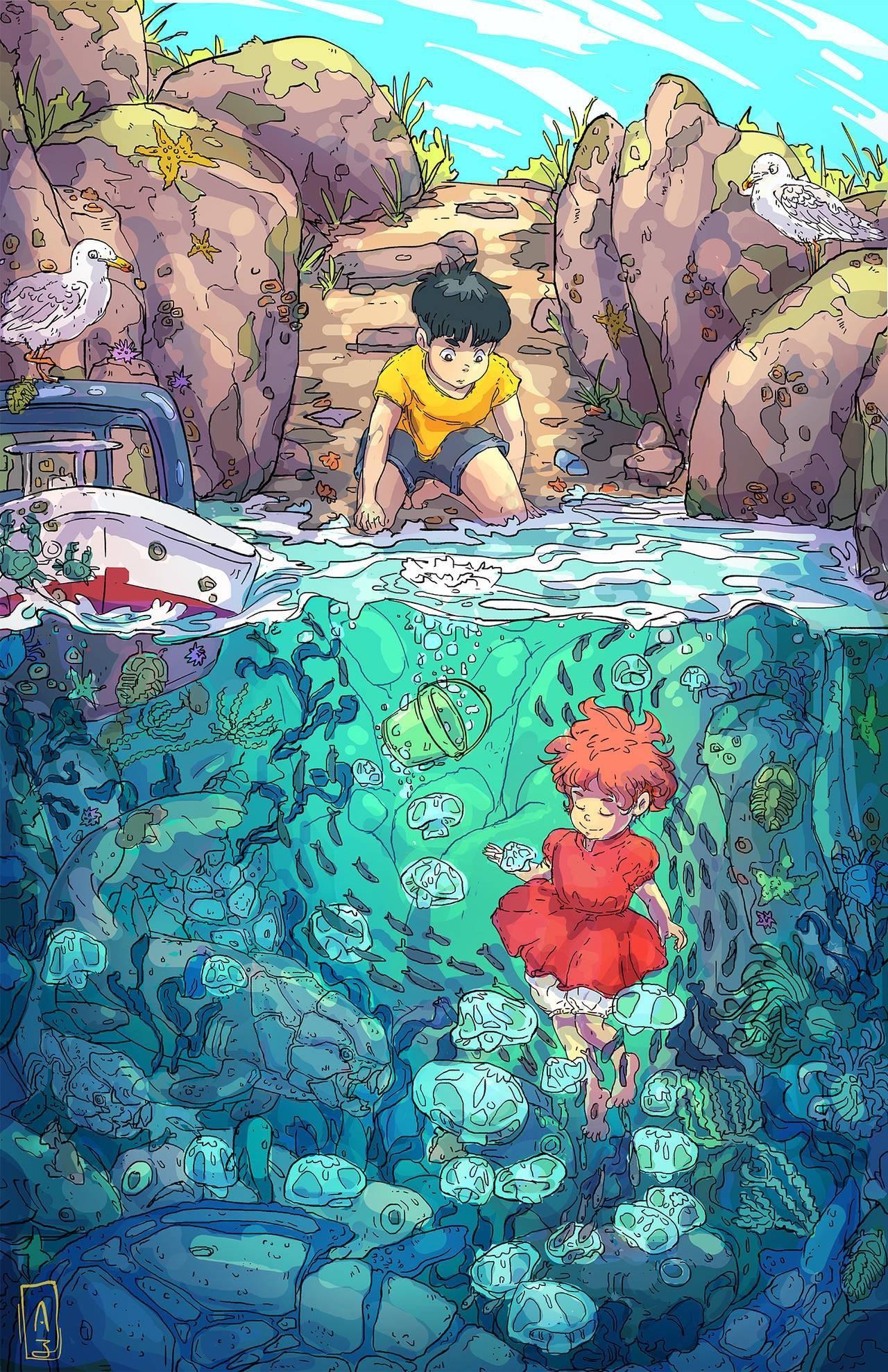 Ponyo Wallpapers