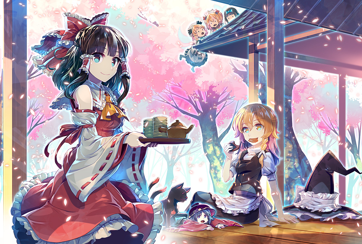 Reimu Hakurei And Shinmyoumaru Sukuna Wallpapers