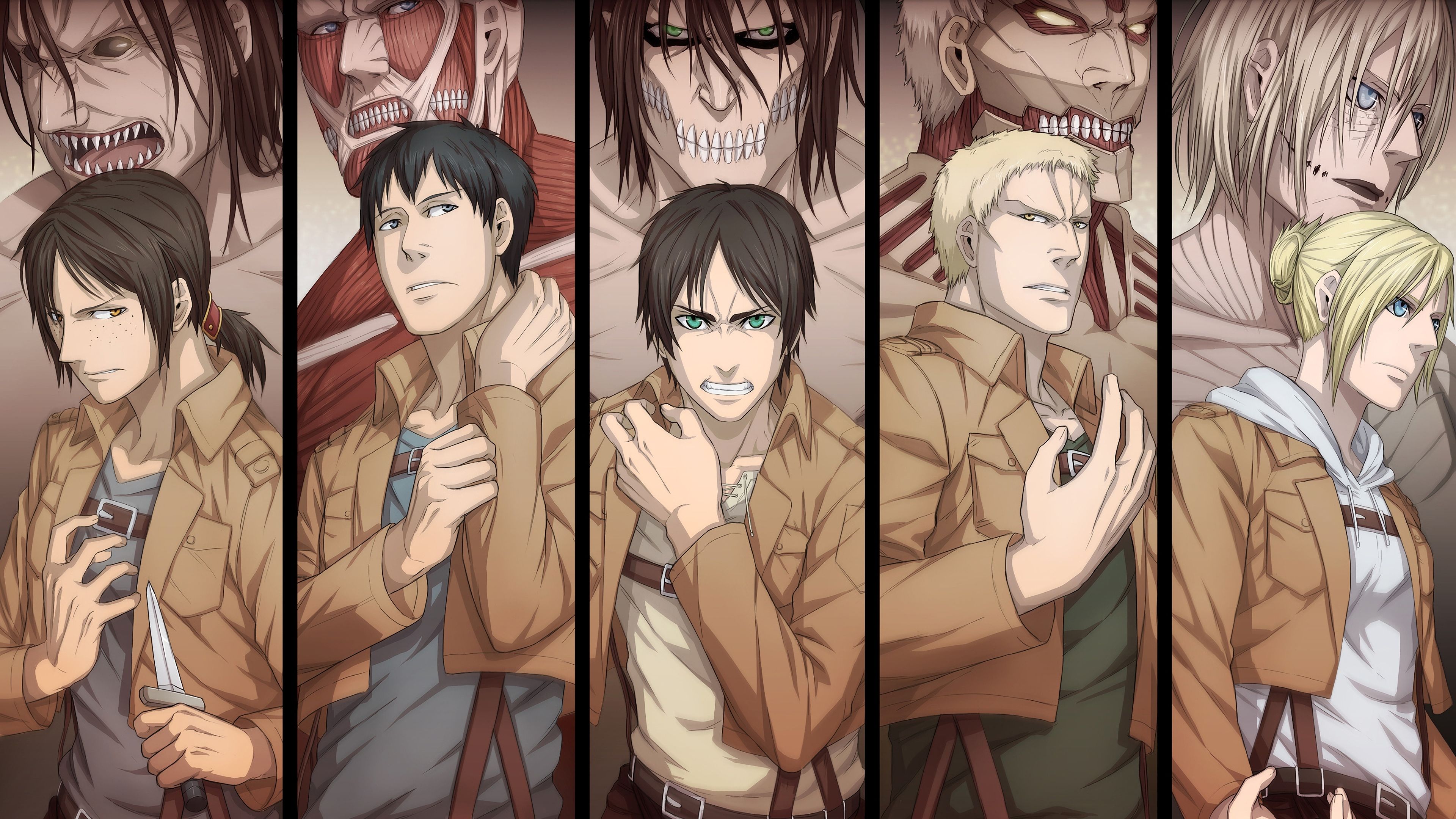 Reiner Braun Attack On Titan Wallpapers