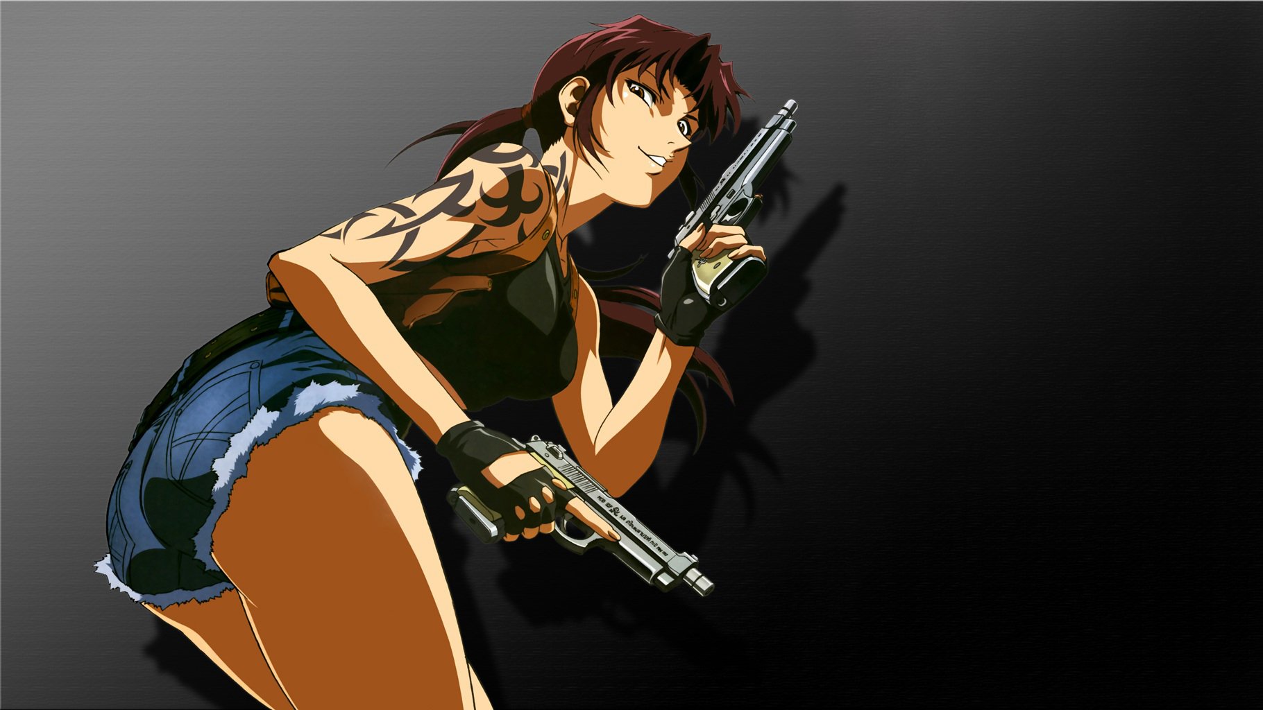 Revy Black Lagoon Minimal Wallpapers