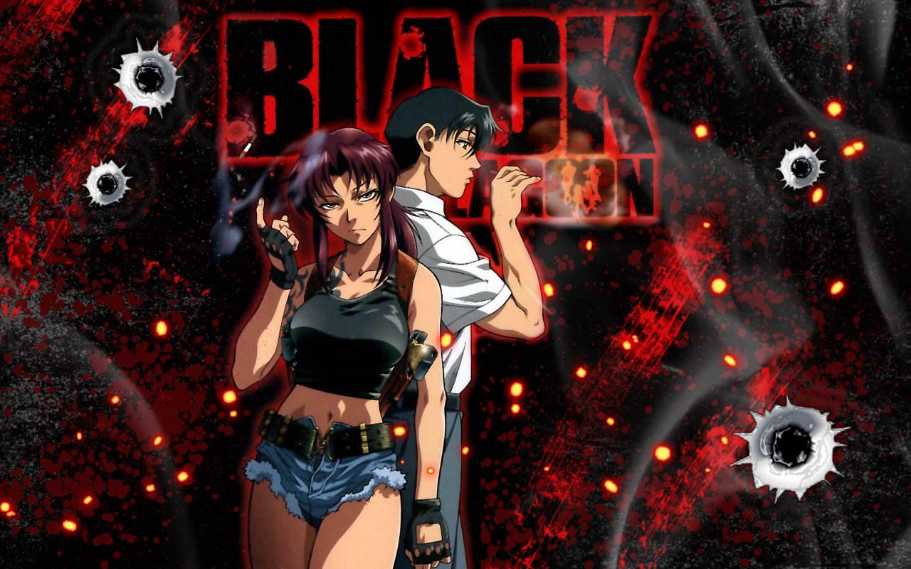 Revy Black Lagoon Minimal Wallpapers