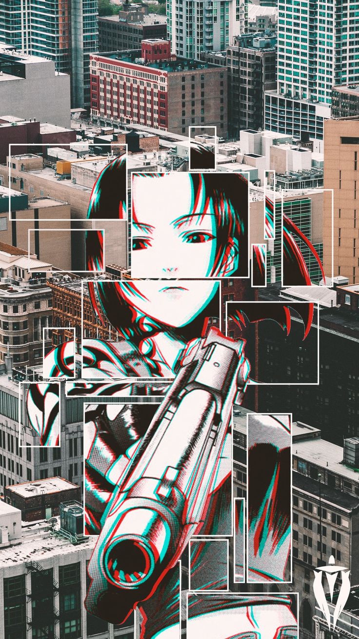 Revy Black Lagoon Minimal Wallpapers