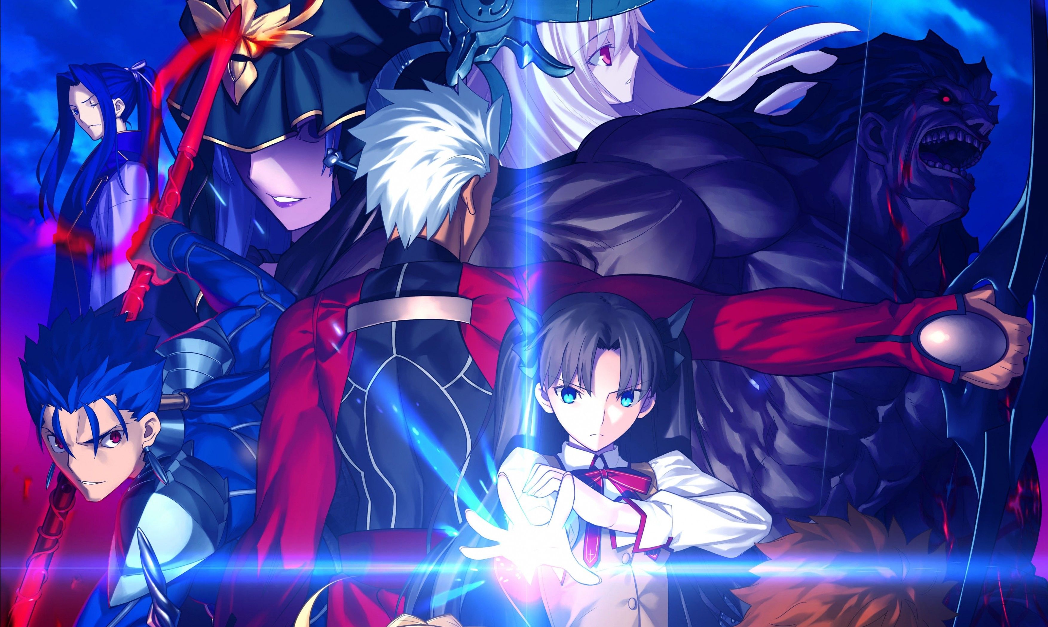 Rin Tohsaka Fate Stay Night Unlimited Blade Works Wallpapers