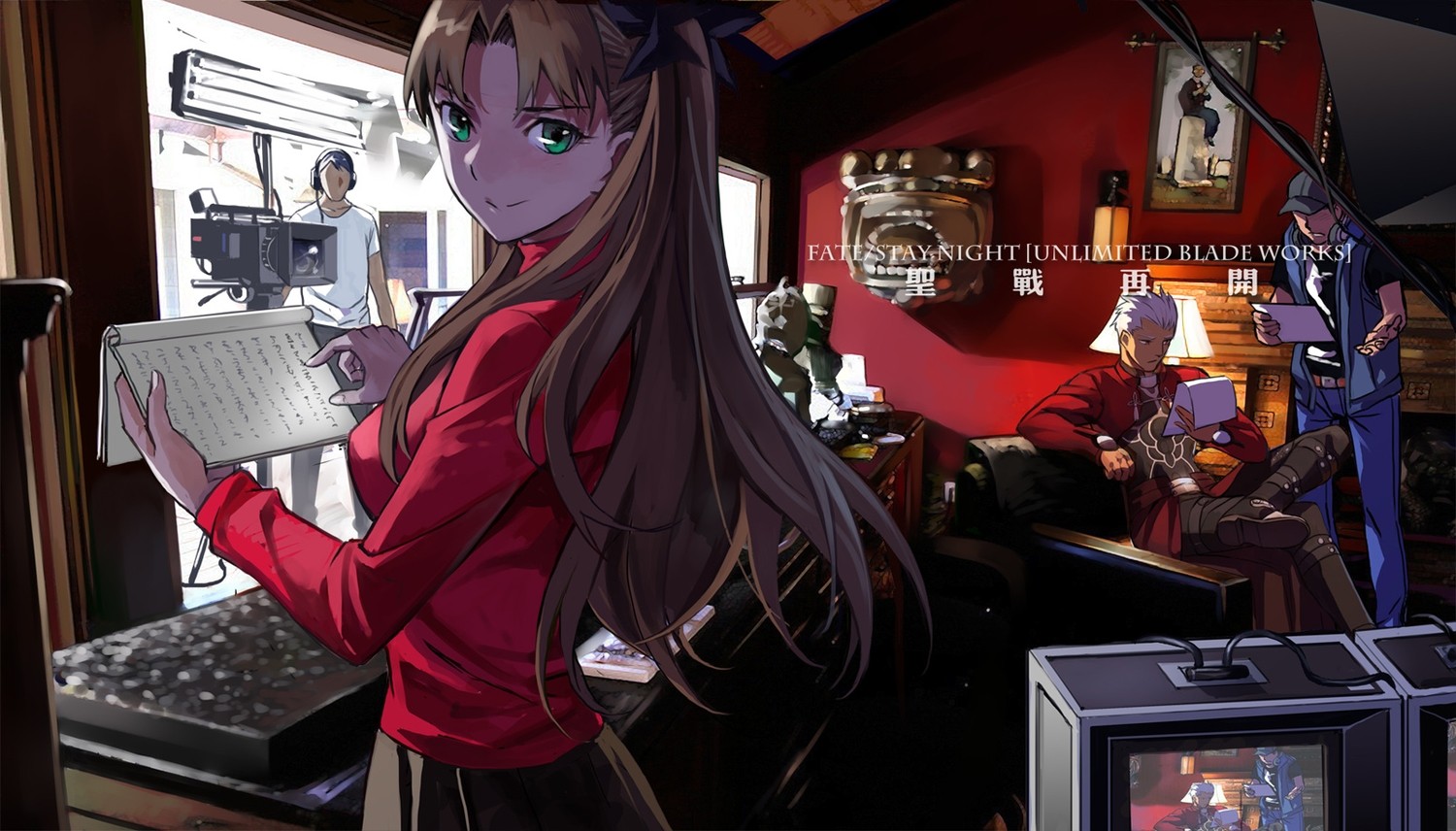 Rin Tohsaka Fate Stay Night Unlimited Blade Works Wallpapers