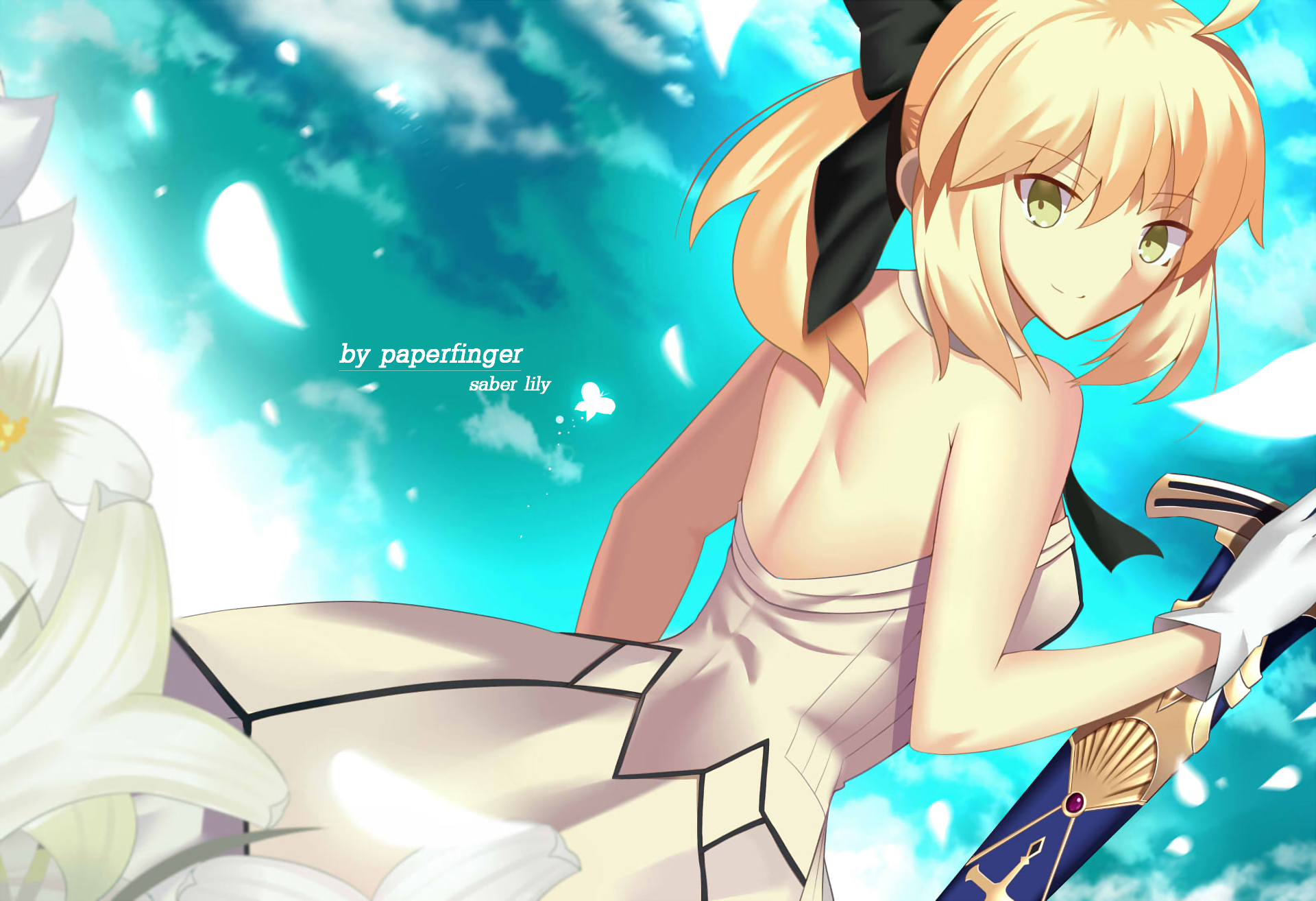 Saber Lily 4K Wallpapers