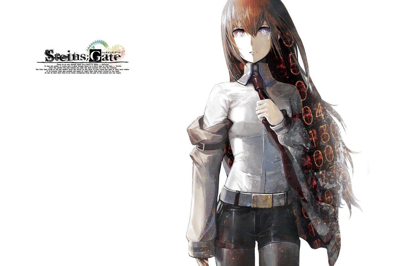 Sad Makise Kurisu Wallpapers