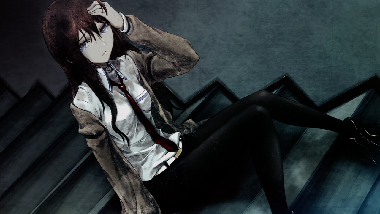 Sad Makise Kurisu Wallpapers