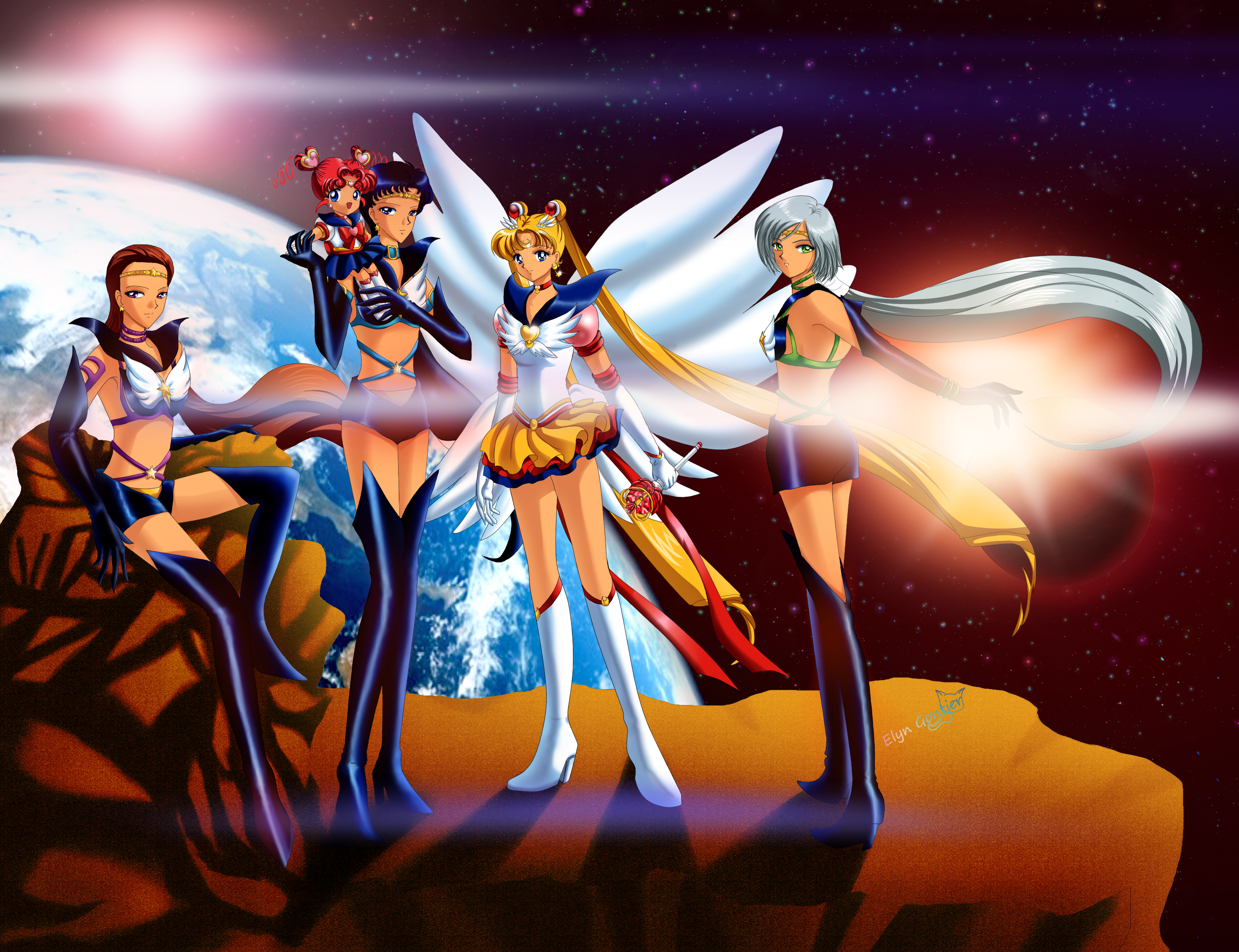 Sailor Moon Stars Wallpapers