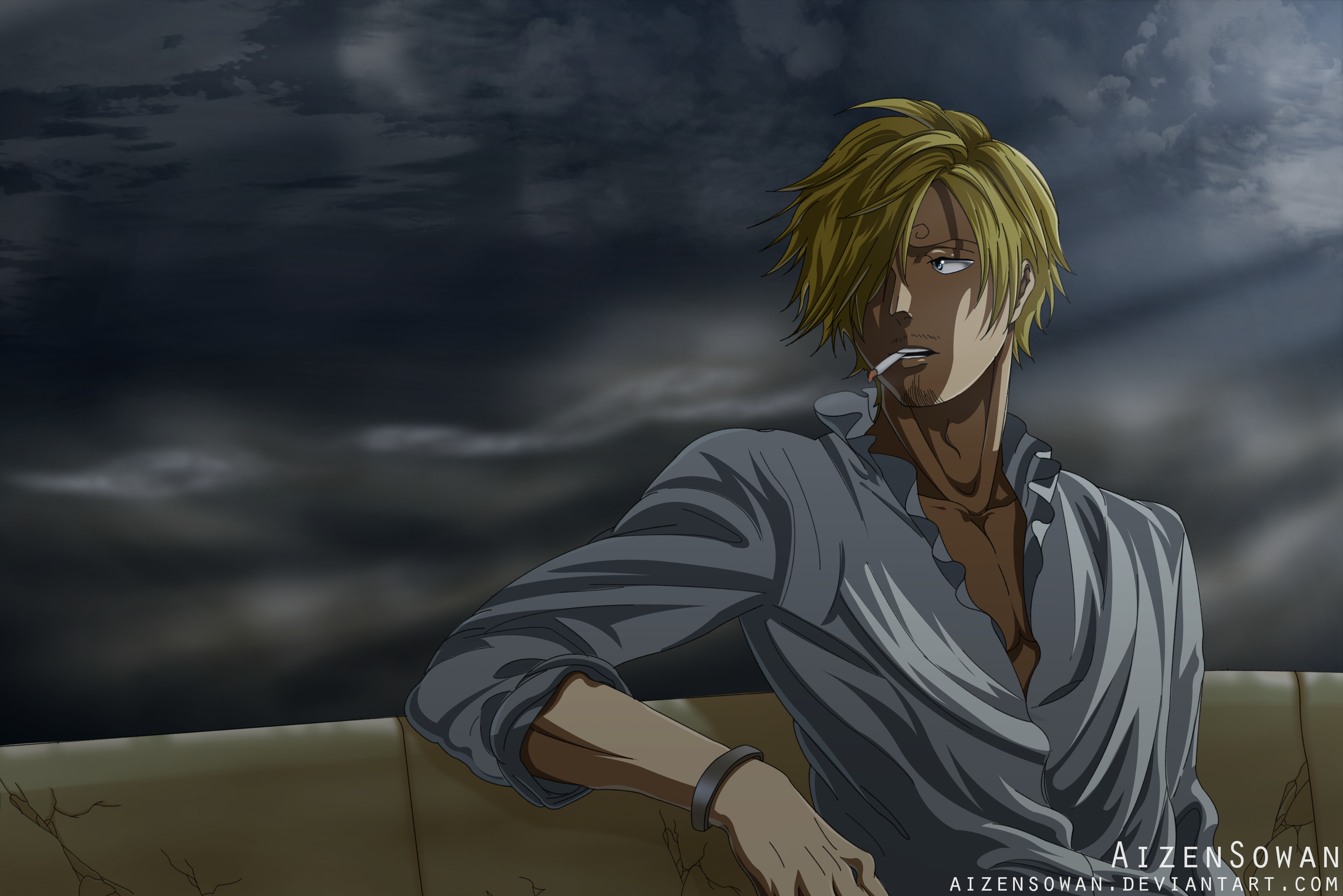 Sanji Art One Piece Wallpapers