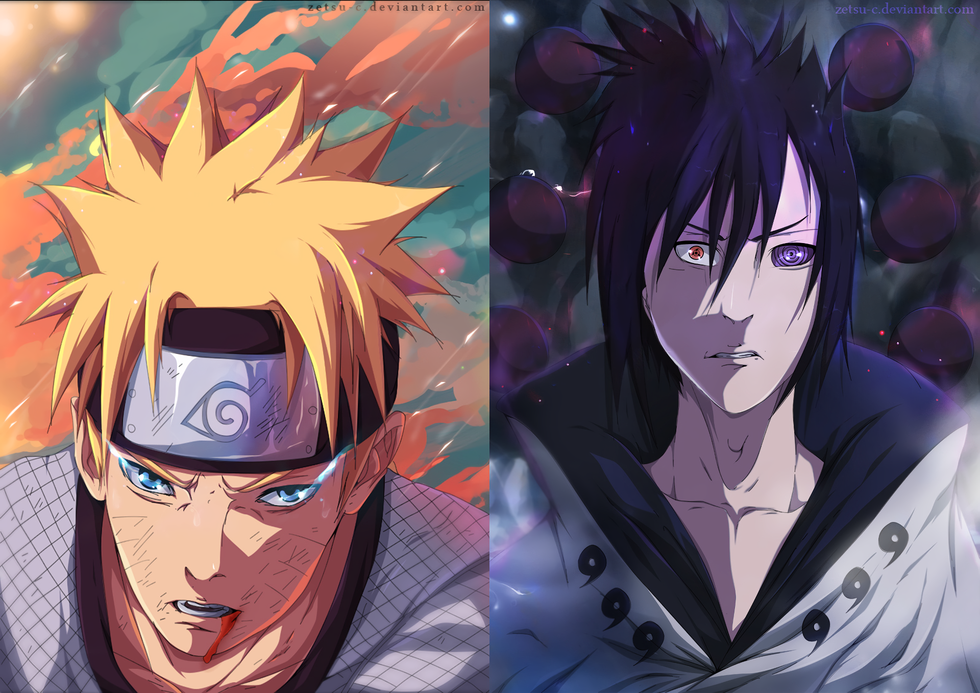 Sasuke Uchiha And Naruto Uzumaki Wallpapers