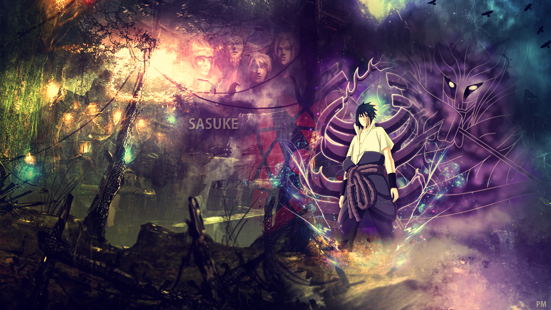 Sasuke Uchiha Art New Wallpapers