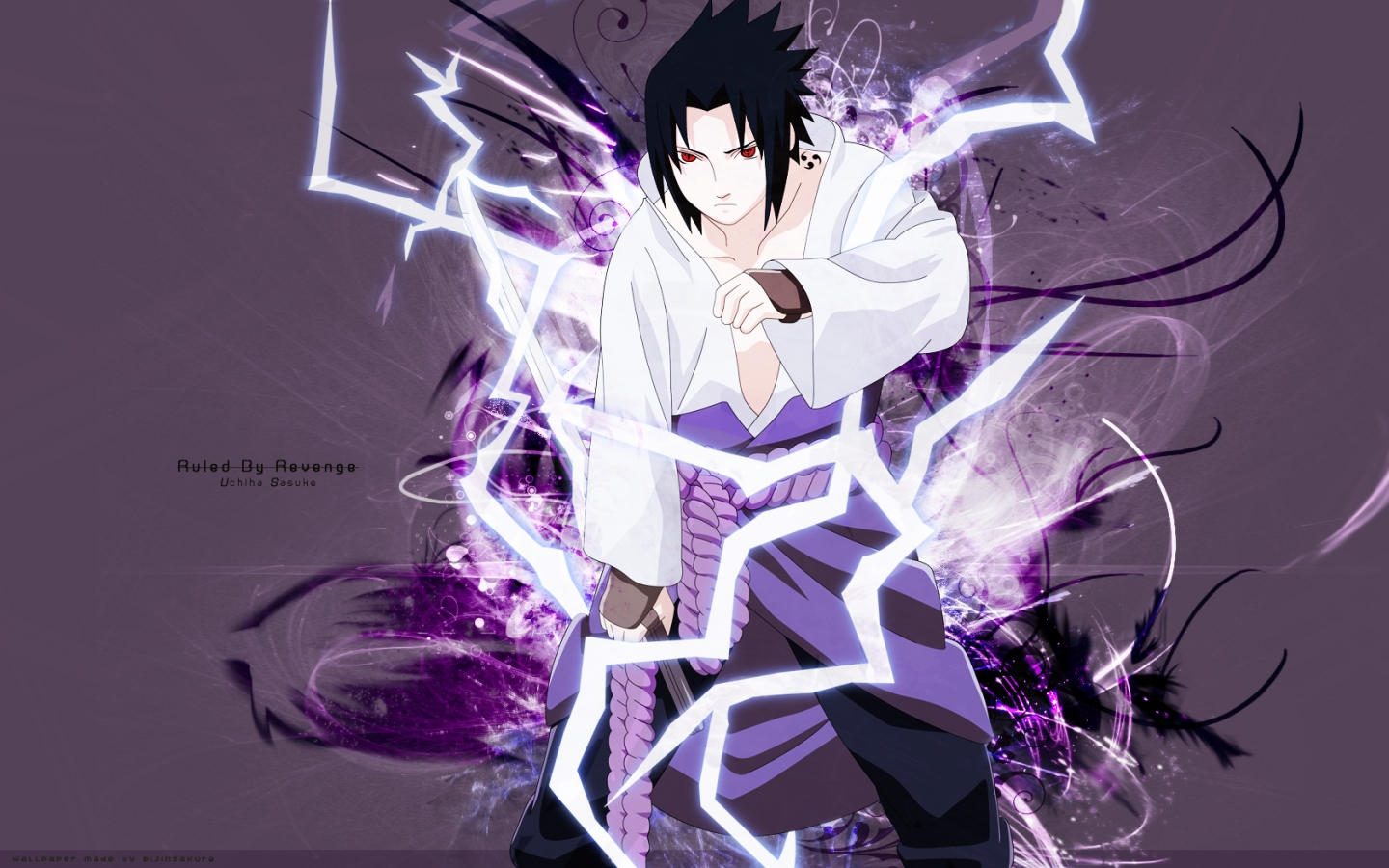 Sasuke Uchiha Digital Art Wallpapers