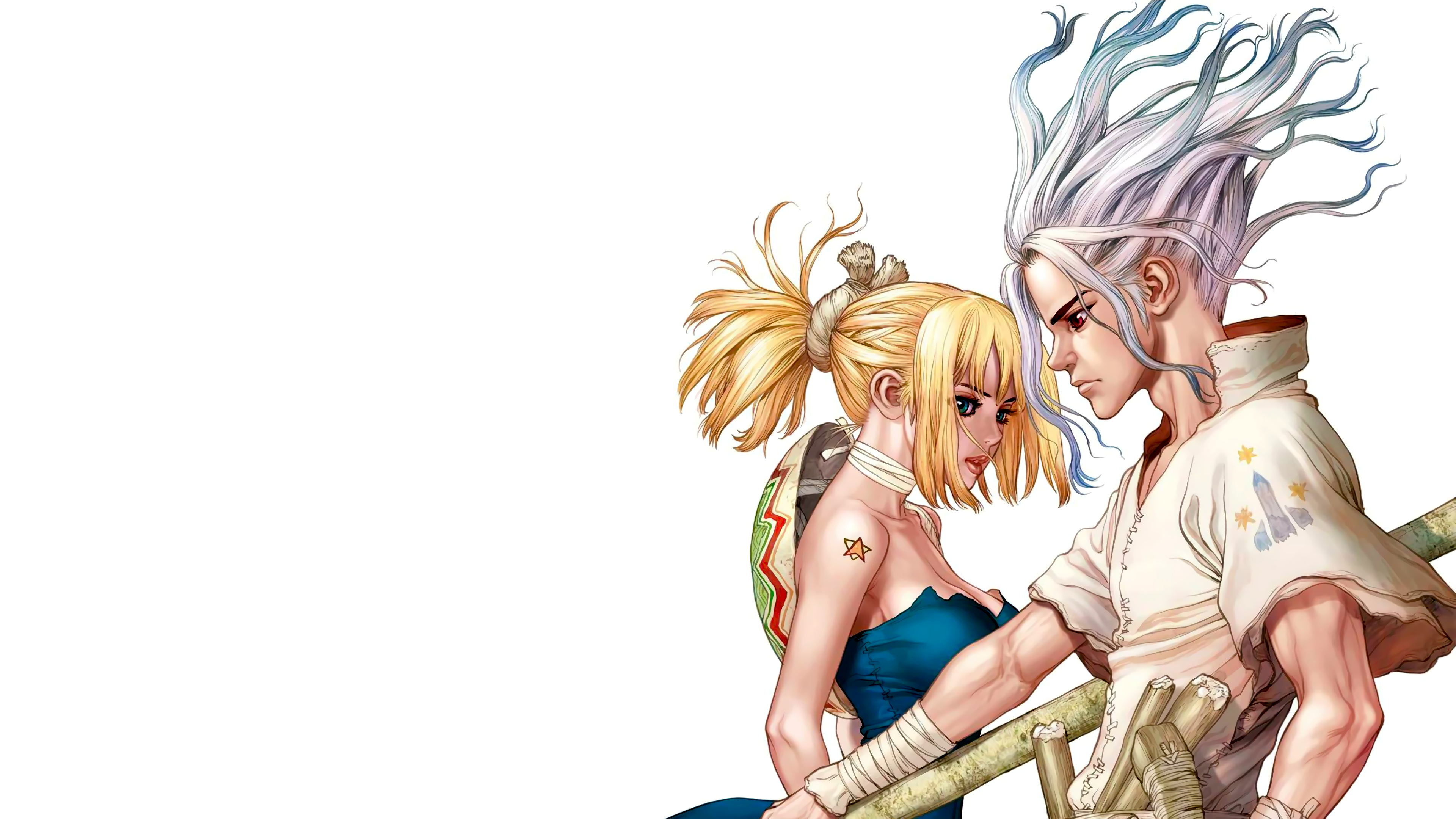 Senku Ishigami In Space Dr. Stone Wallpapers