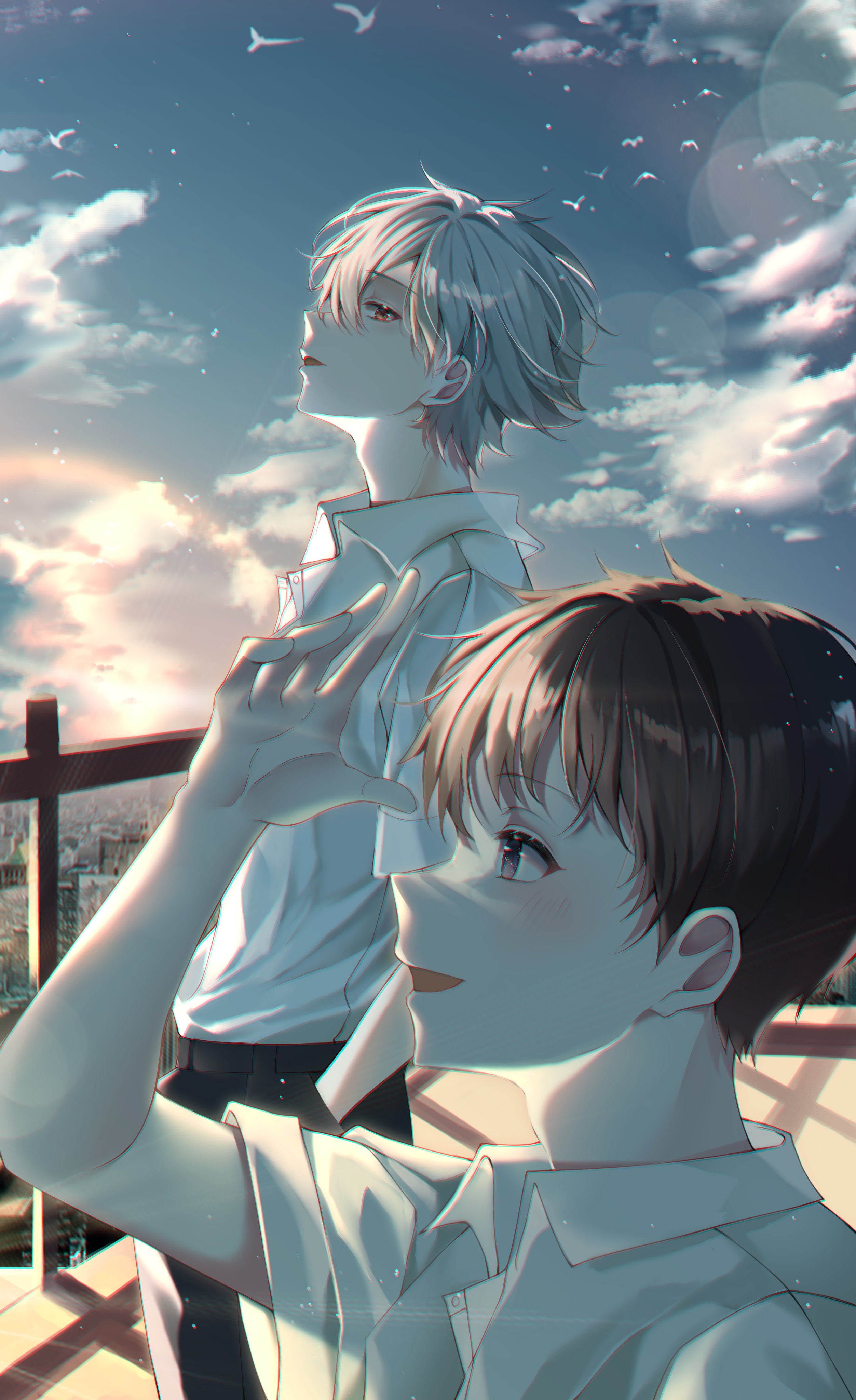 Shinji Ikari &Amp; Kaworu Nagisa Neon Genesis Evangelion Wallpapers