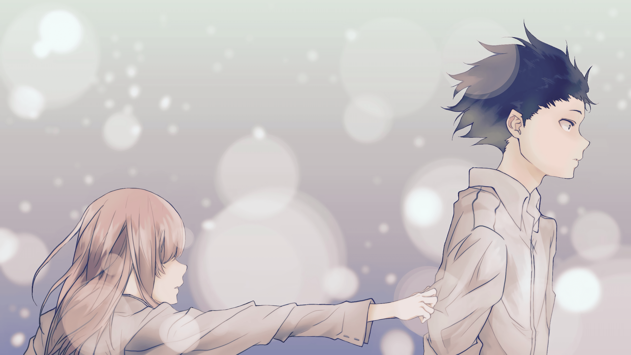 Shouko Nishimiya And Shouya Ishida Wallpapers