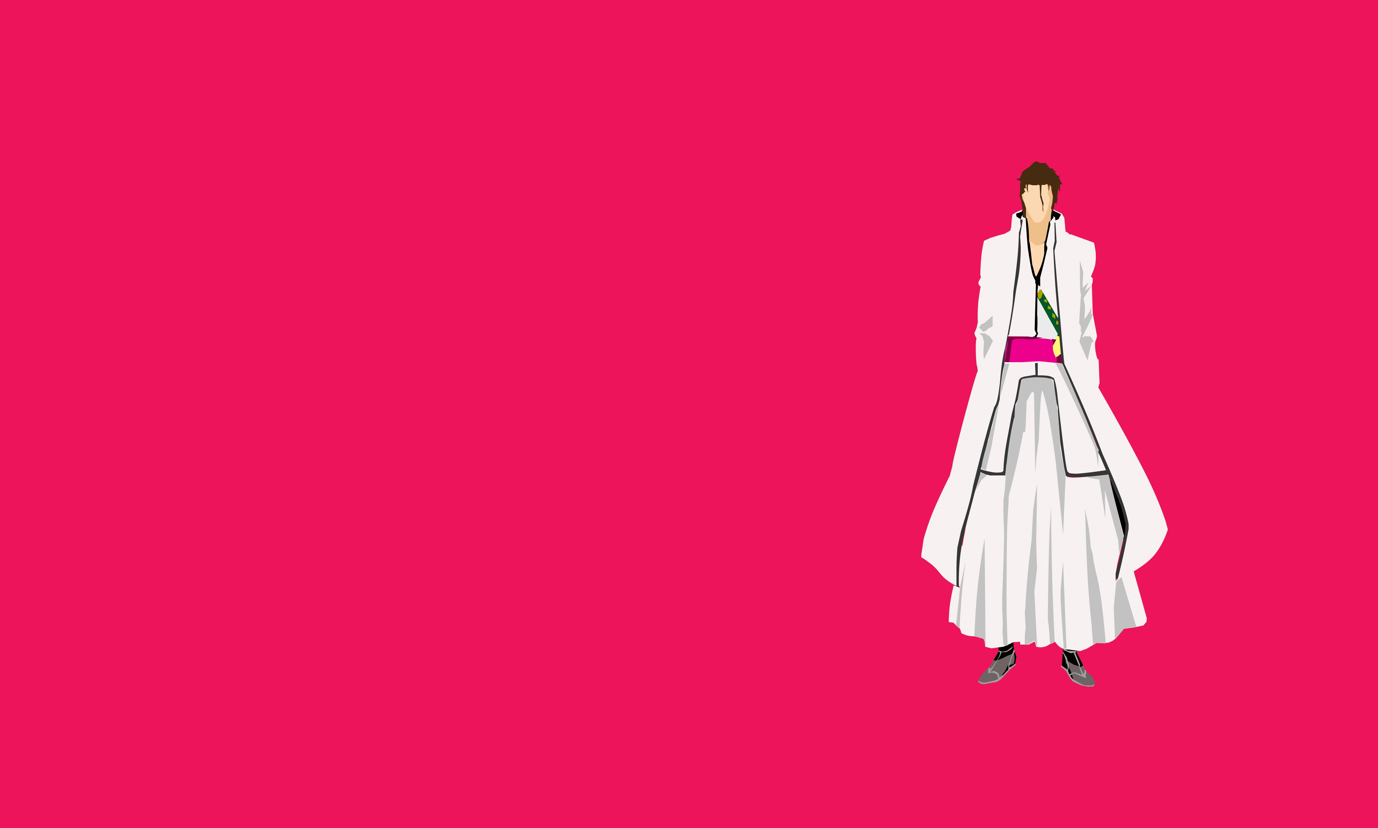 Sosuke Aizen Minimal Art Wallpapers