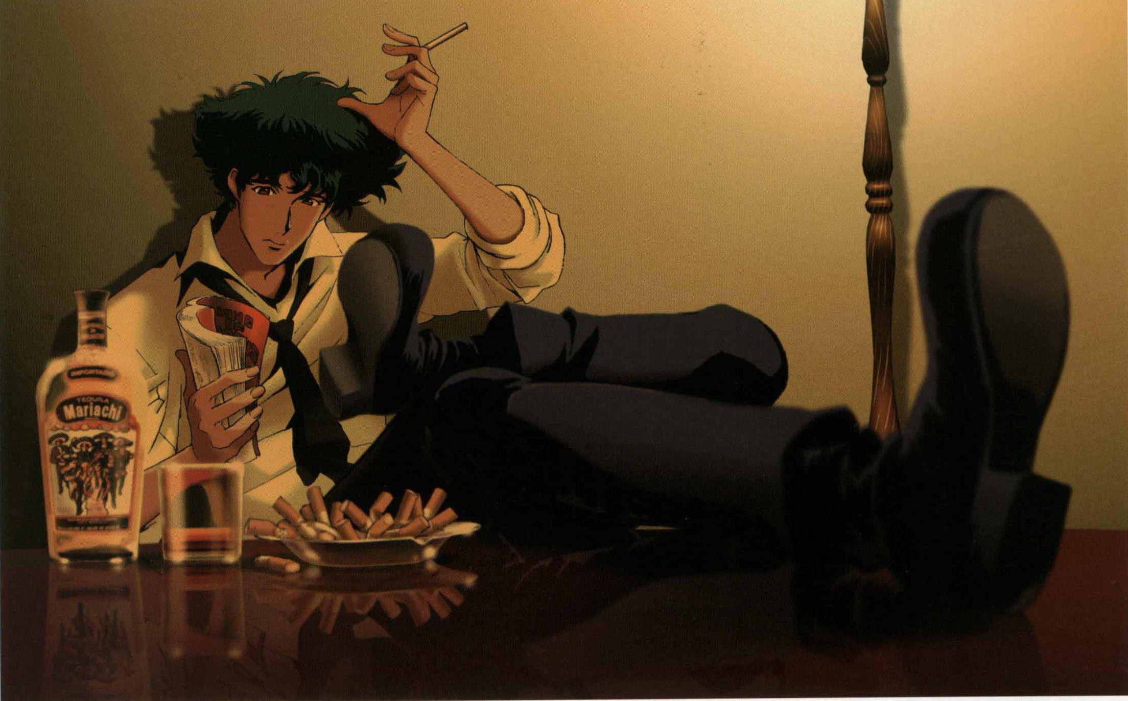 Spike Spiegel Cowboy Bebop 4K Art Wallpapers