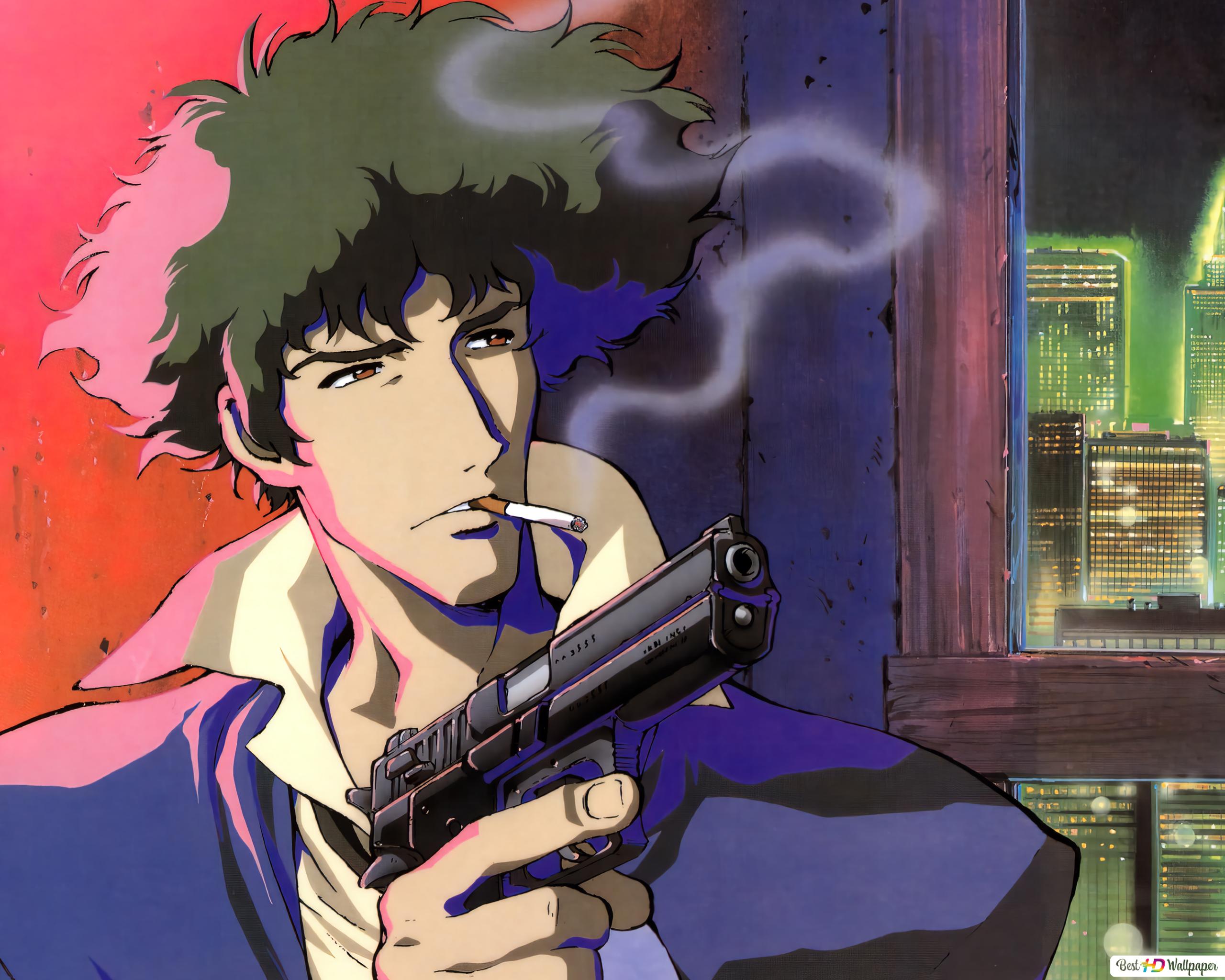 Spike Spiegel Cowboy Bebop 4K Art Wallpapers