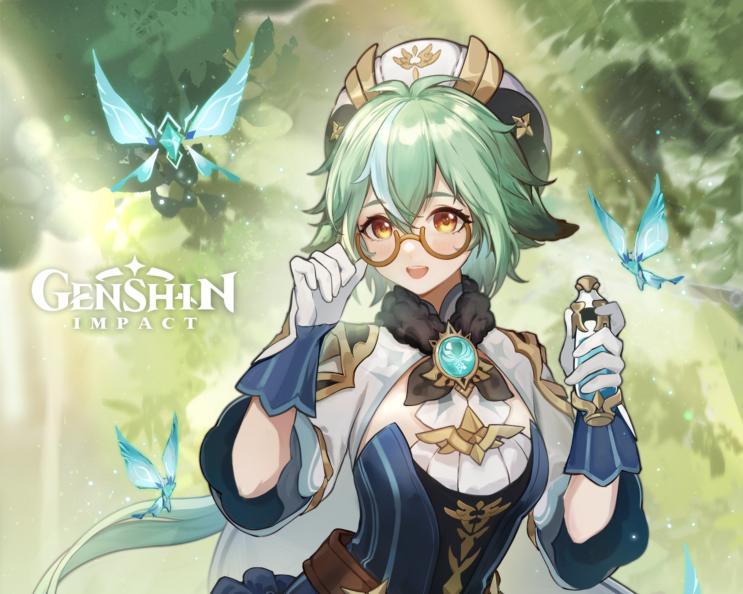 Sucrose New Art Genshin Impact Wallpapers