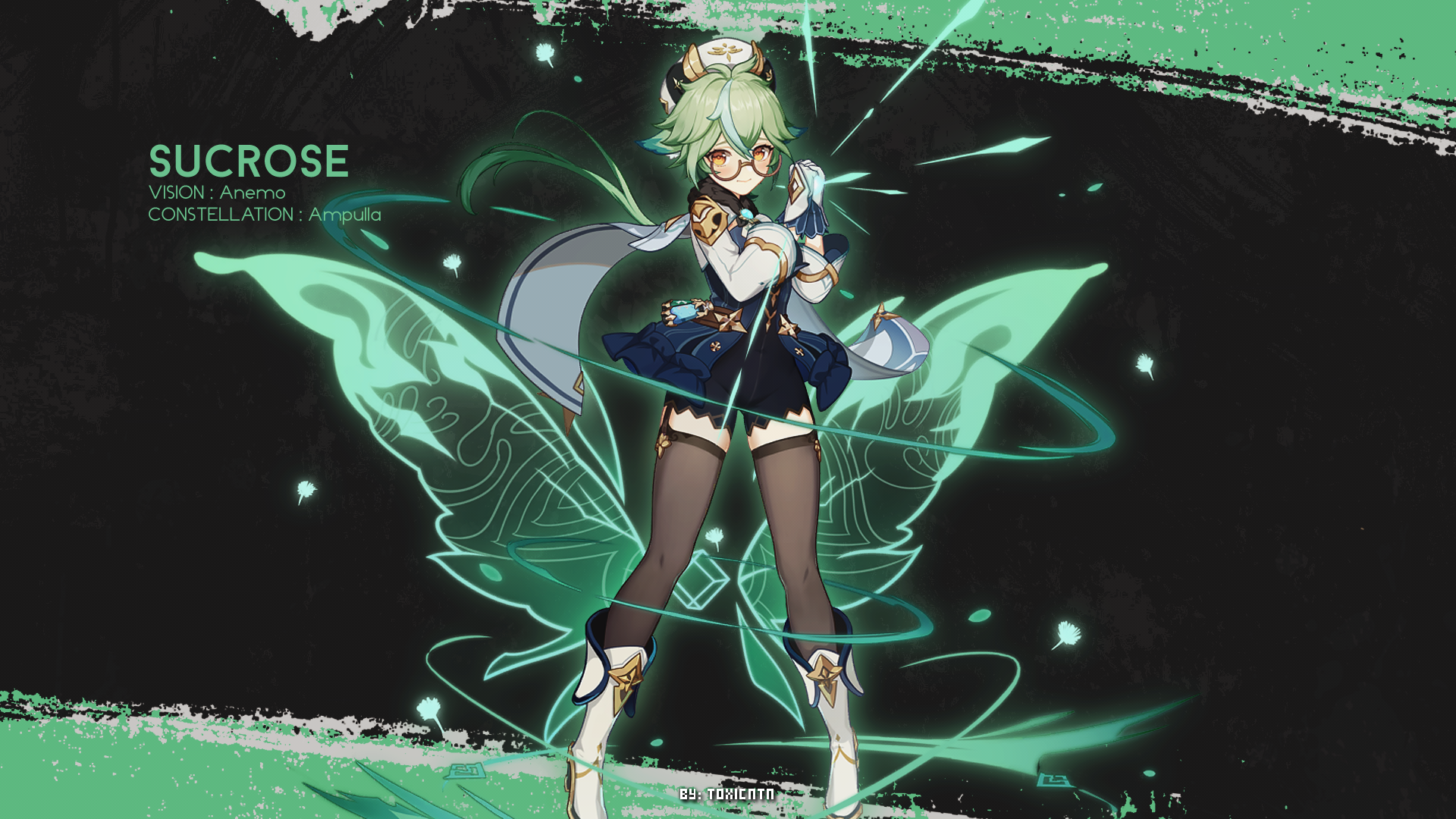 Sucrose New Art Genshin Impact Wallpapers